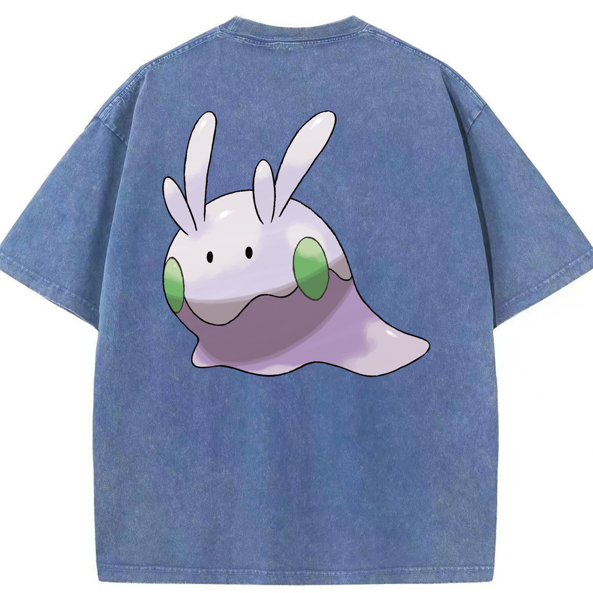 （画像用） ポケットモンスター Pokémon 綿100% ヴィンテージ風 半袖Tシャツ（背面プリント）