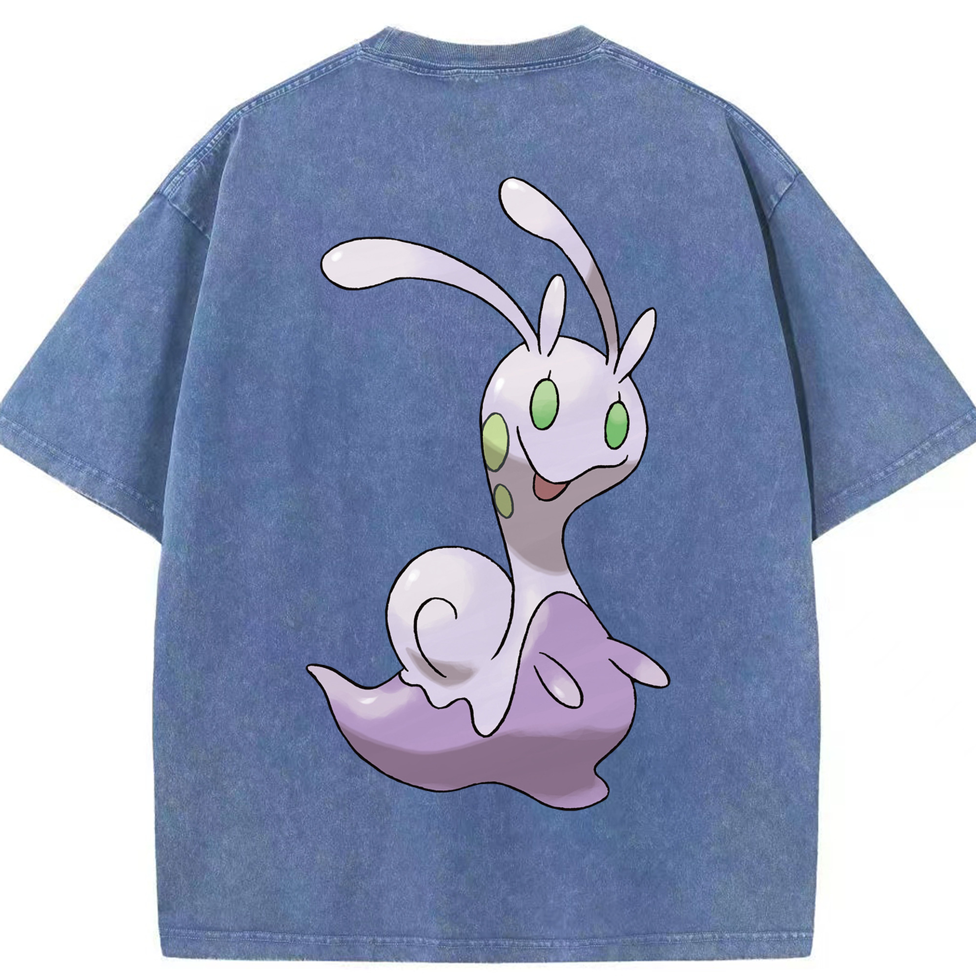 （画像用） ポケットモンスター Pokémon 綿100% ヴィンテージ風 半袖Tシャツ（背面プリント）