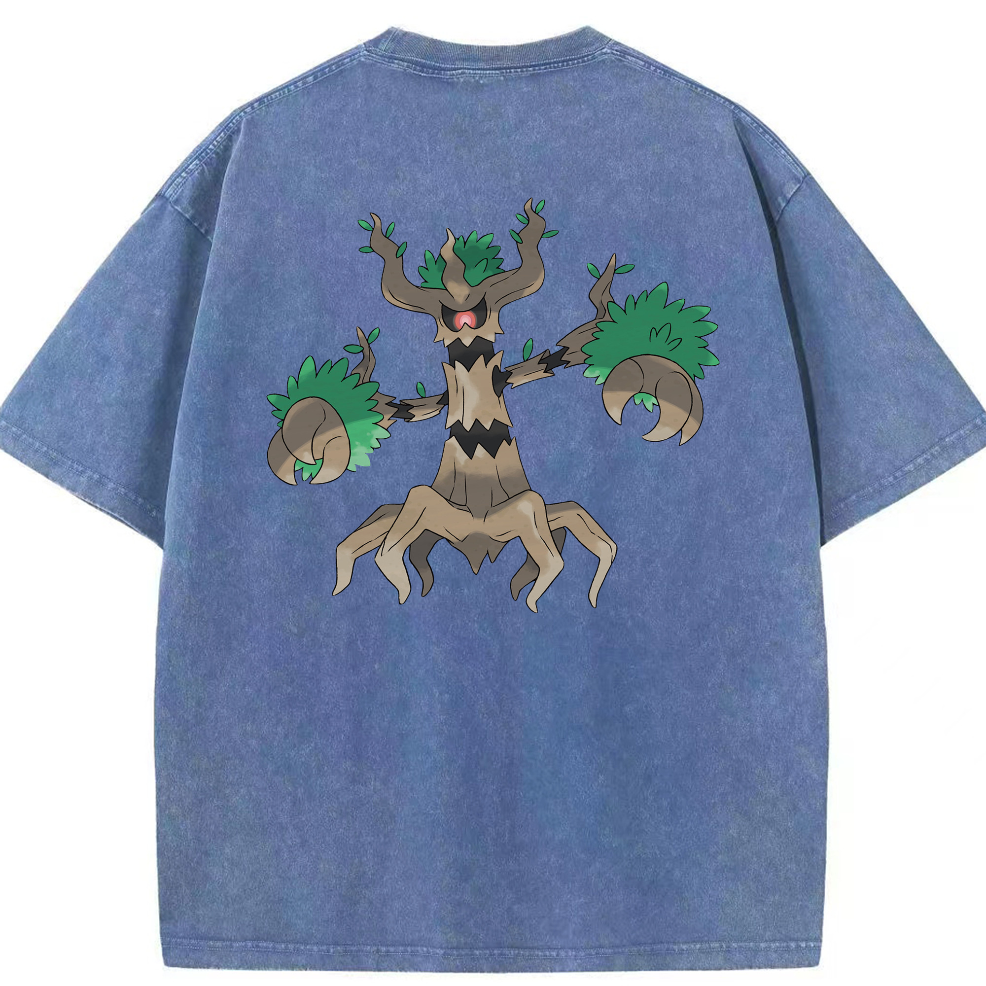 （画像用） ポケットモンスター Pokémon 綿100% ヴィンテージ風 半袖Tシャツ（背面プリント）
