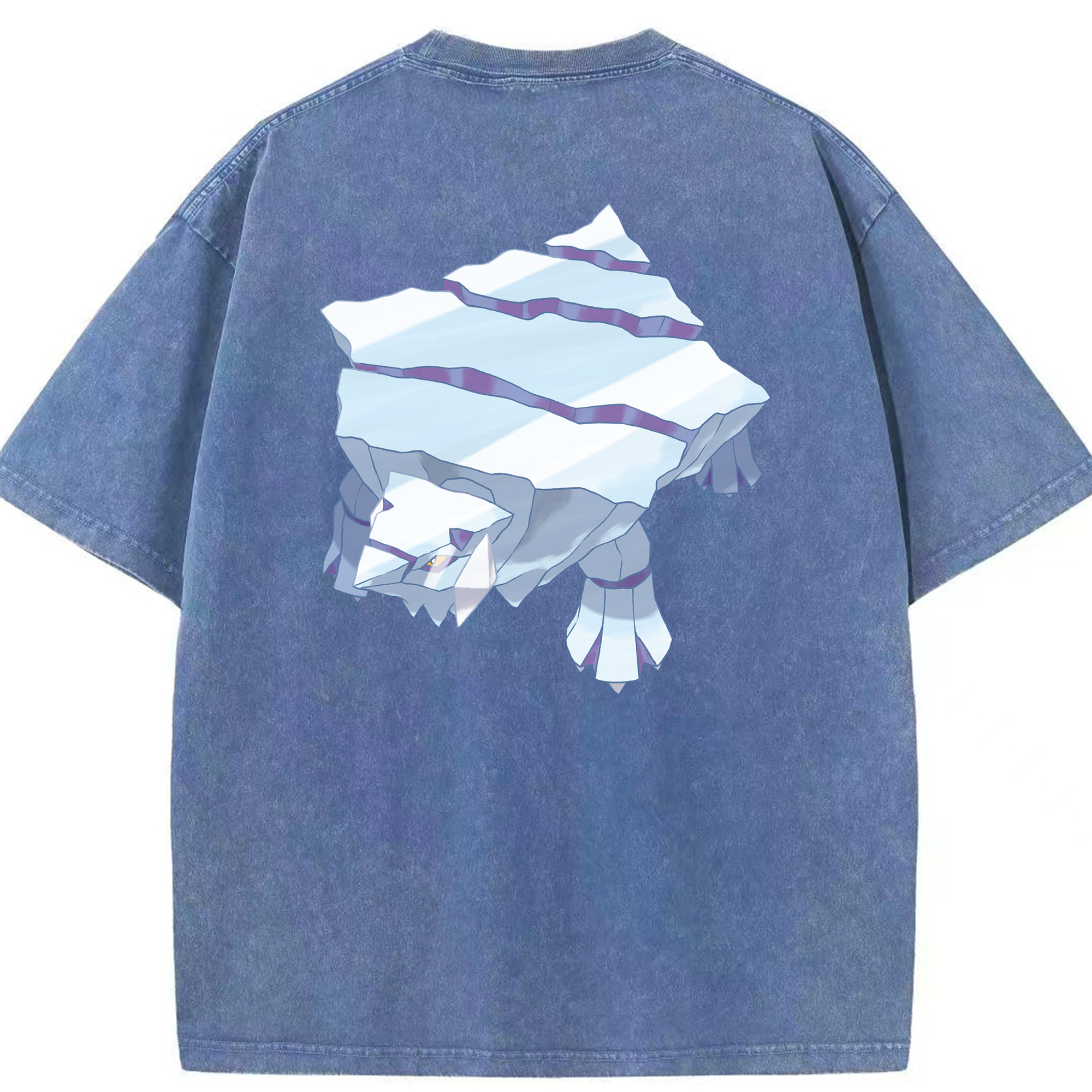 （画像用） ポケットモンスター Pokémon 綿100% ヴィンテージ風 半袖Tシャツ（背面プリント）