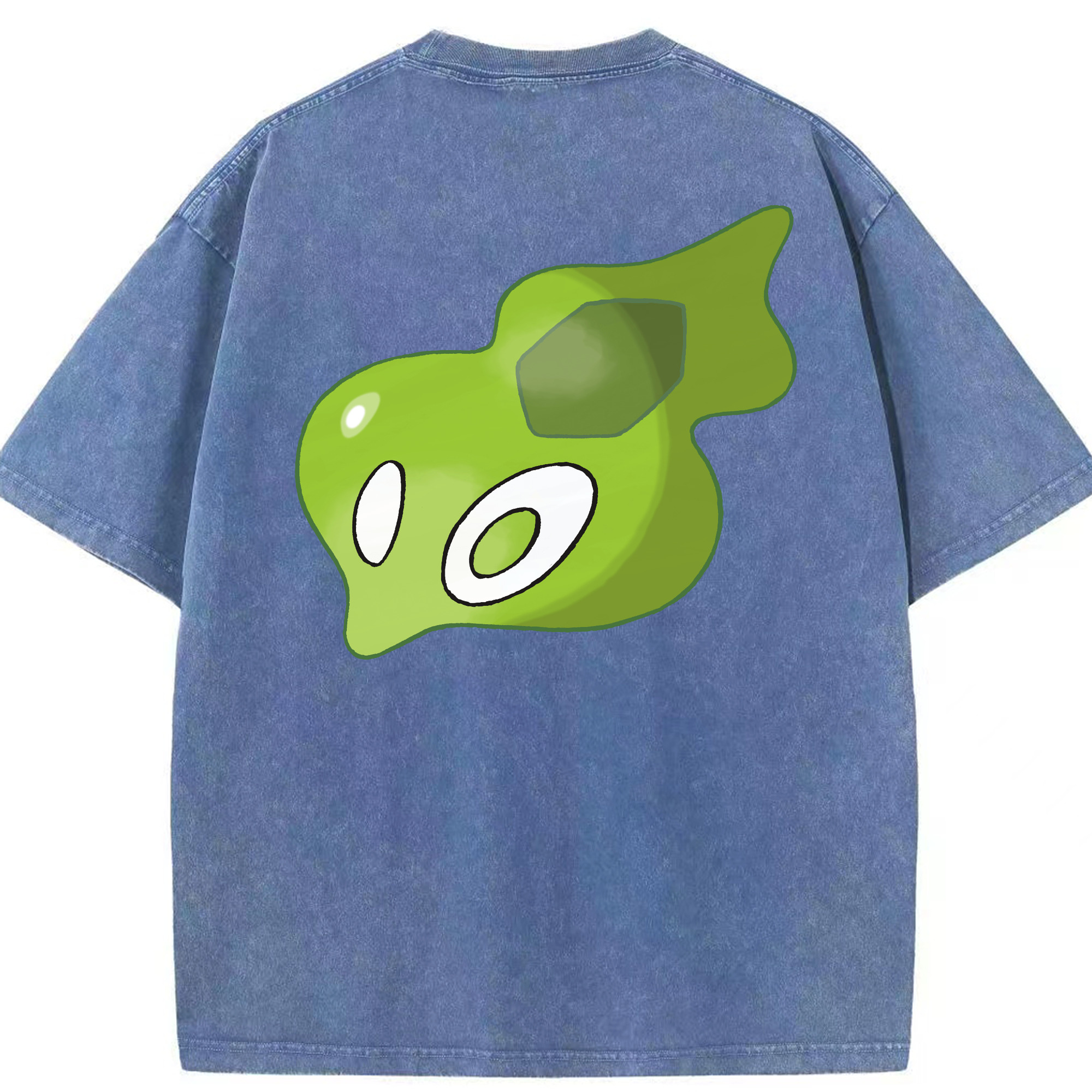 （画像用） ポケットモンスター Pokémon 綿100% ヴィンテージ風 半袖Tシャツ（背面プリント）