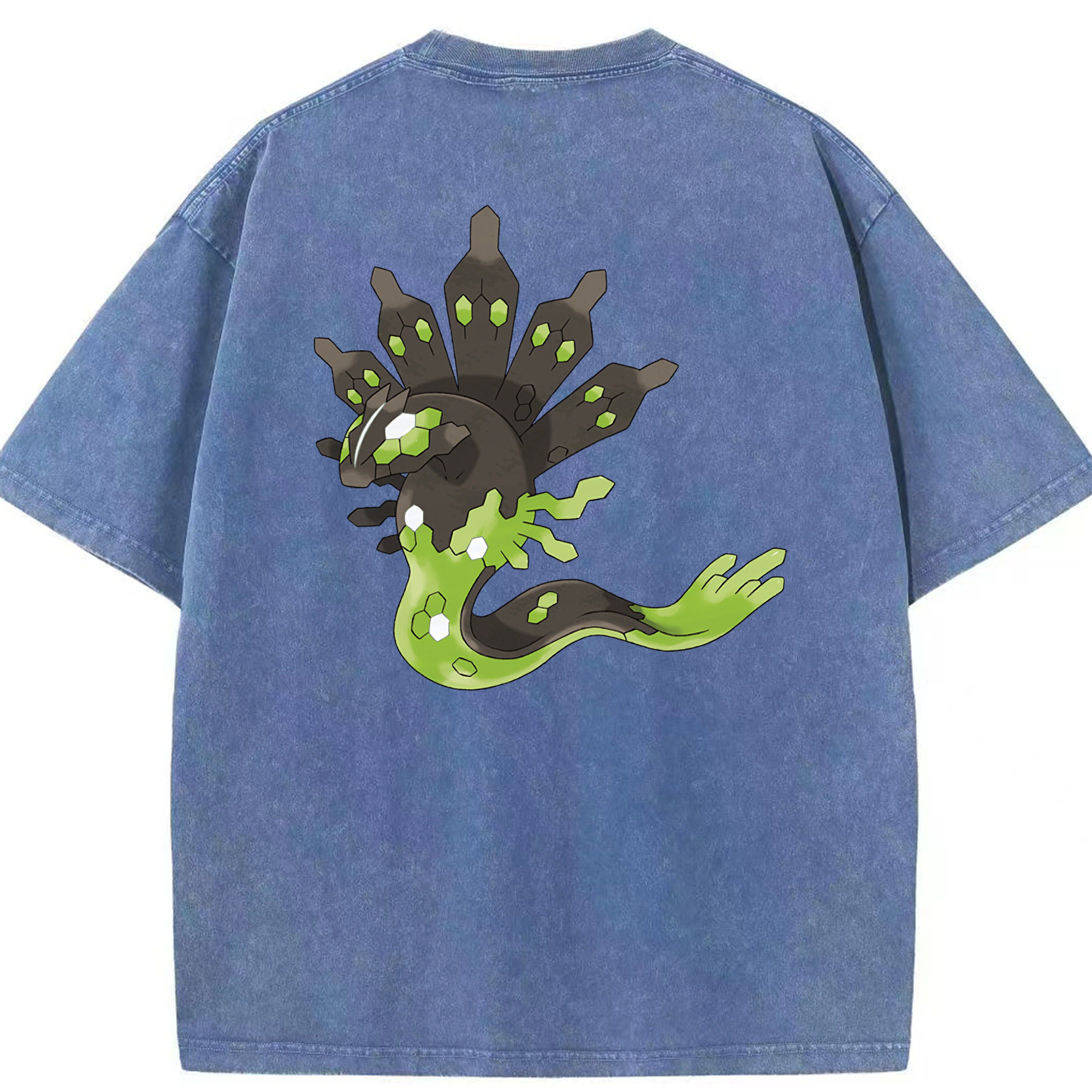 （画像用） ポケットモンスター Pokémon 綿100% ヴィンテージ風 半袖Tシャツ（背面プリント）