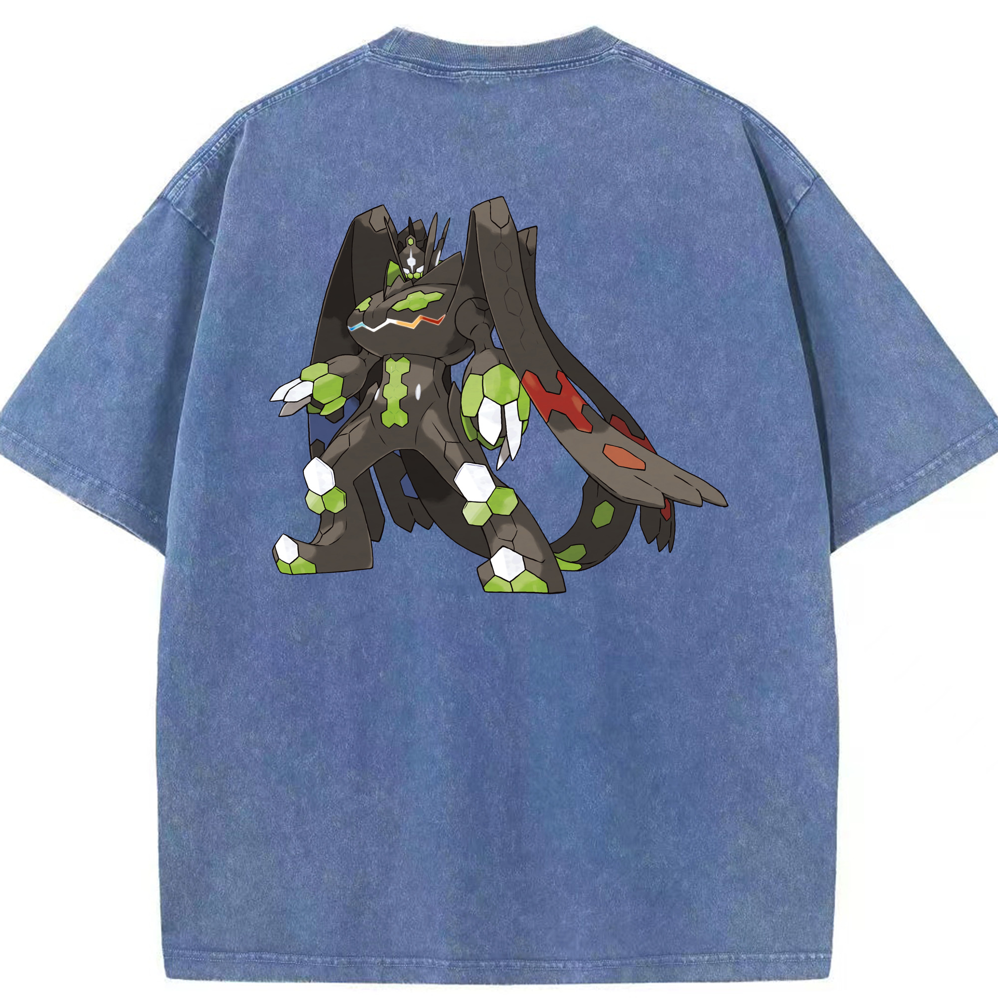 （画像用） ポケットモンスター Pokémon 綿100% ヴィンテージ風 半袖Tシャツ（背面プリント）