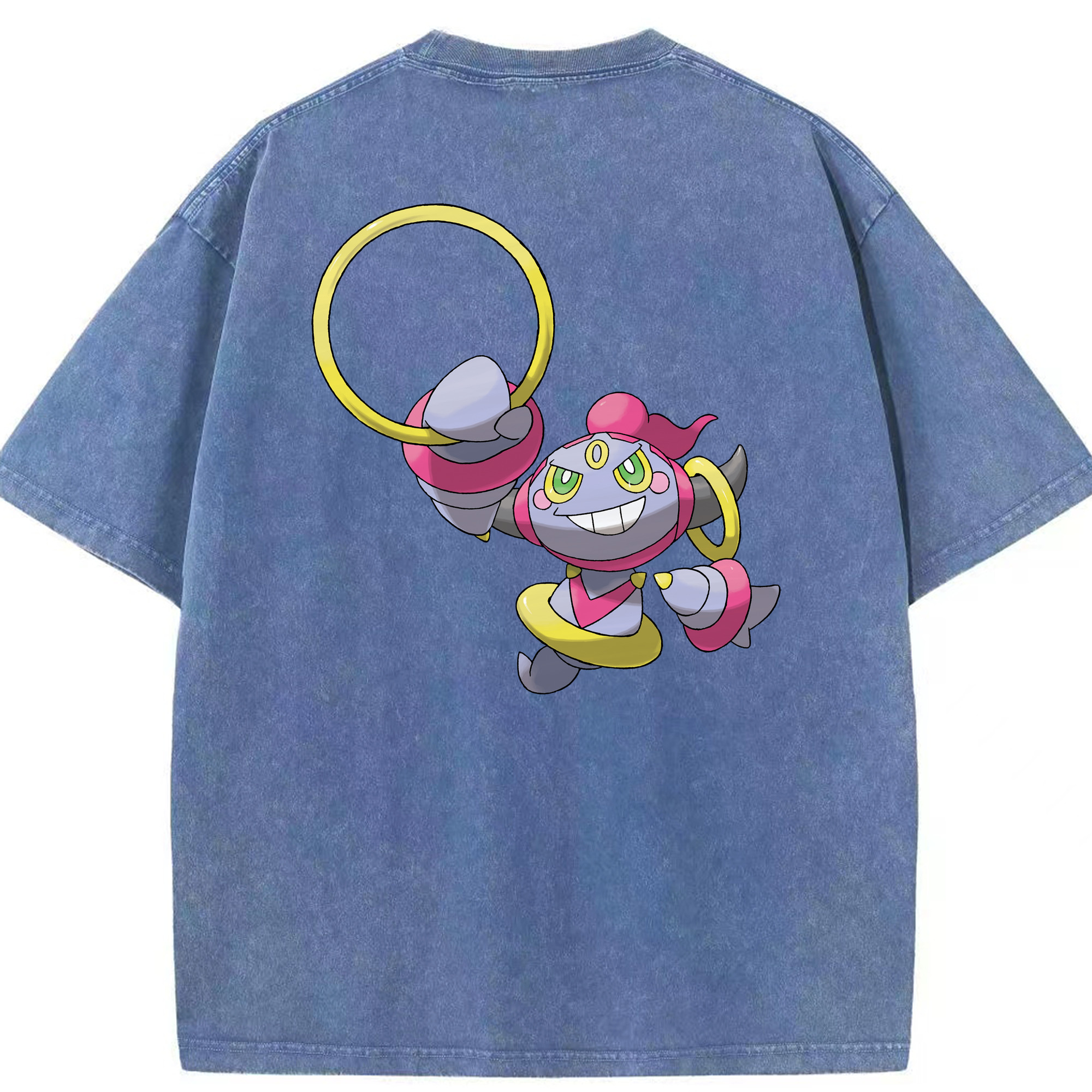 （画像用） ポケットモンスター Pokémon 綿100% ヴィンテージ風 半袖Tシャツ（背面プリント）