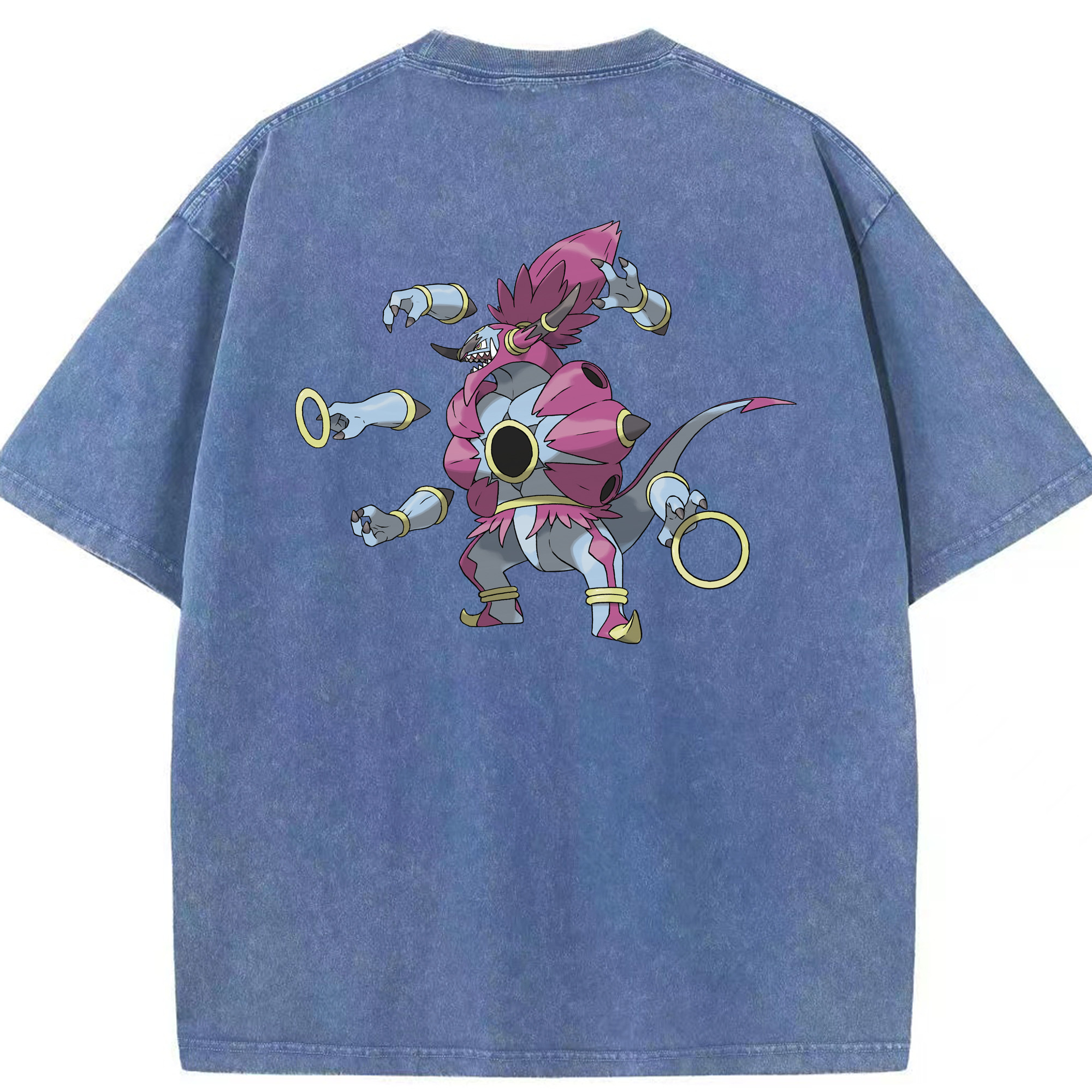 （画像用） ポケットモンスター Pokémon 綿100% ヴィンテージ風 半袖Tシャツ（背面プリント）