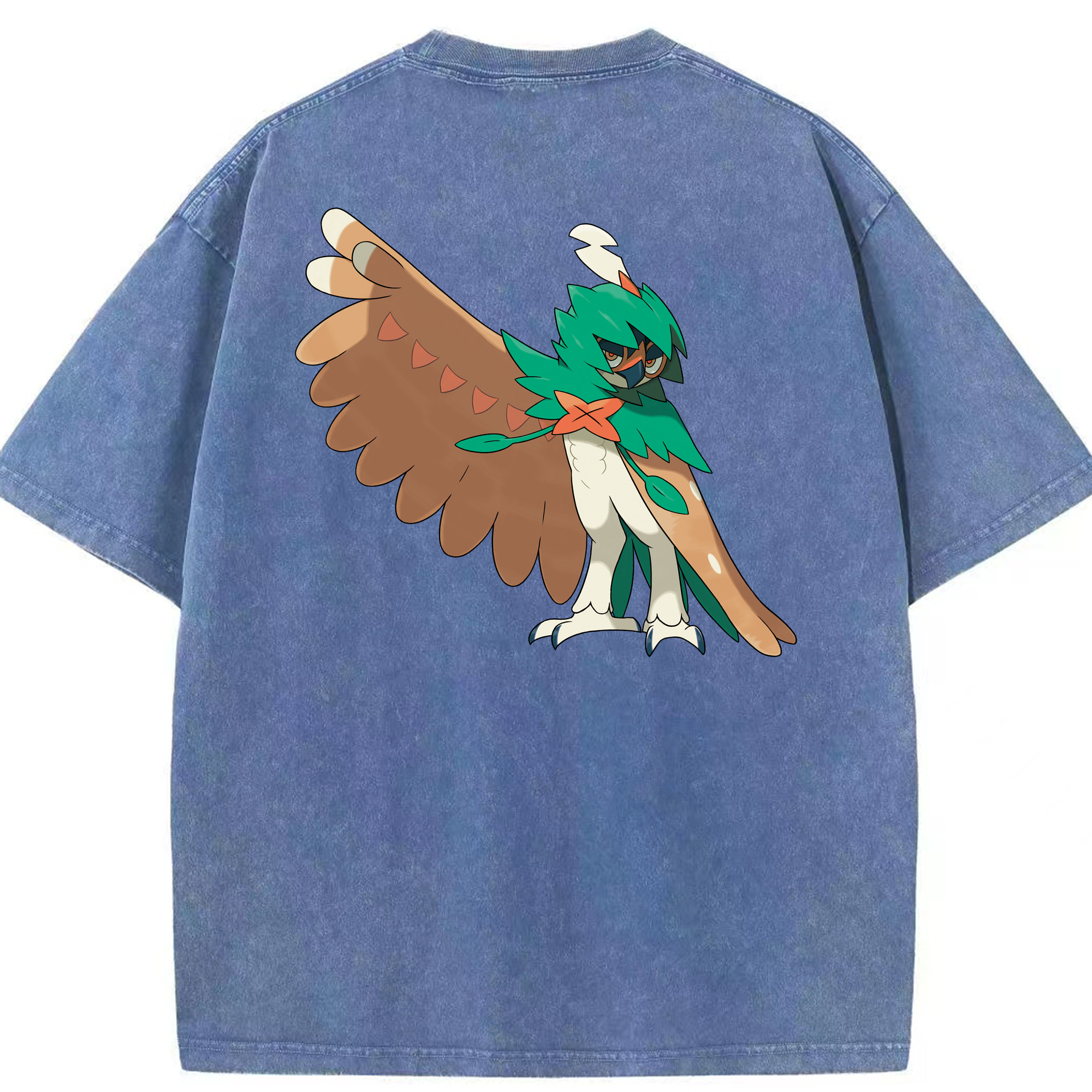 （画像用） ポケットモンスター Pokémon 綿100% ヴィンテージ風 半袖Tシャツ（背面プリント）