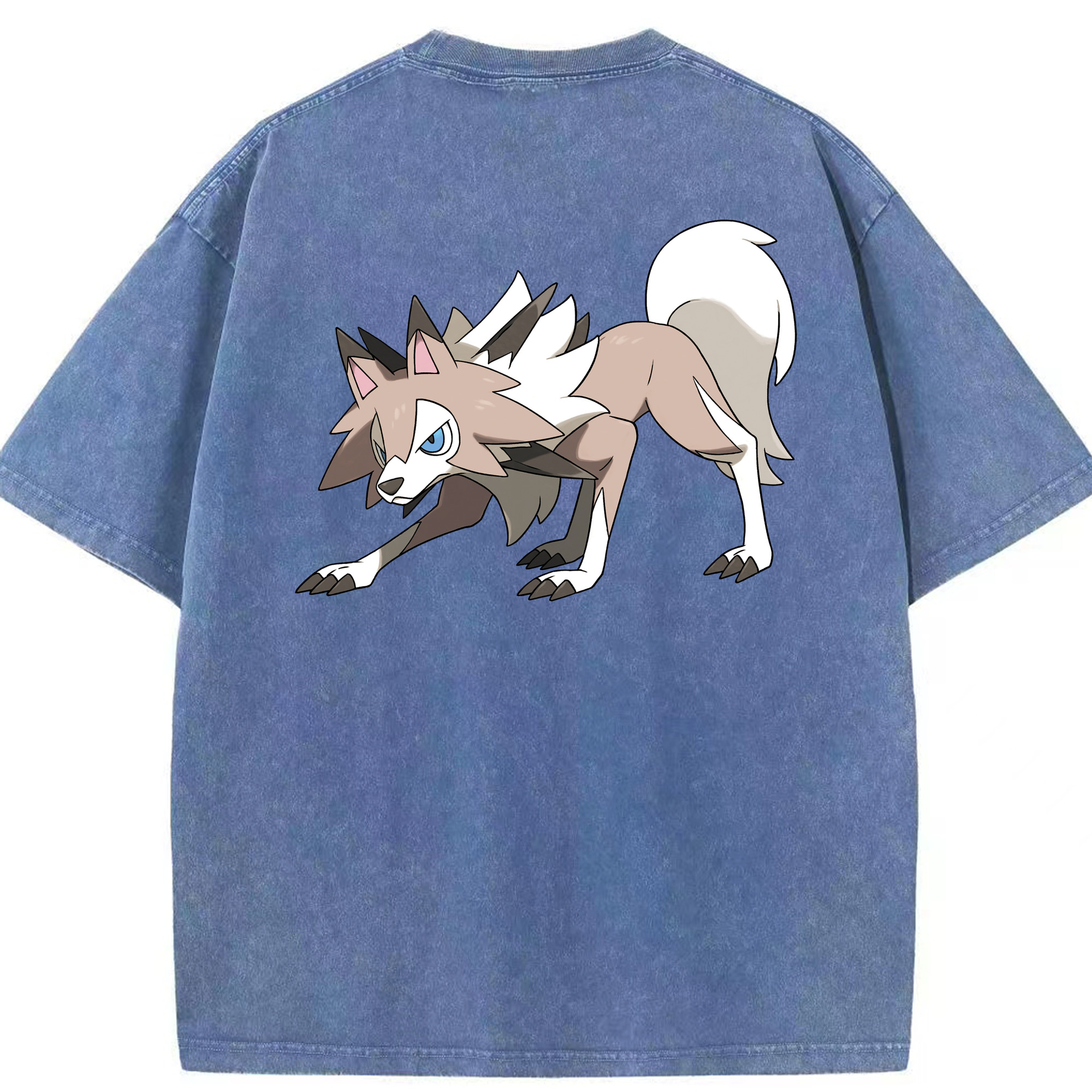 （画像用） ポケットモンスター Pokémon 綿100% ヴィンテージ風 半袖Tシャツ（背面プリント）