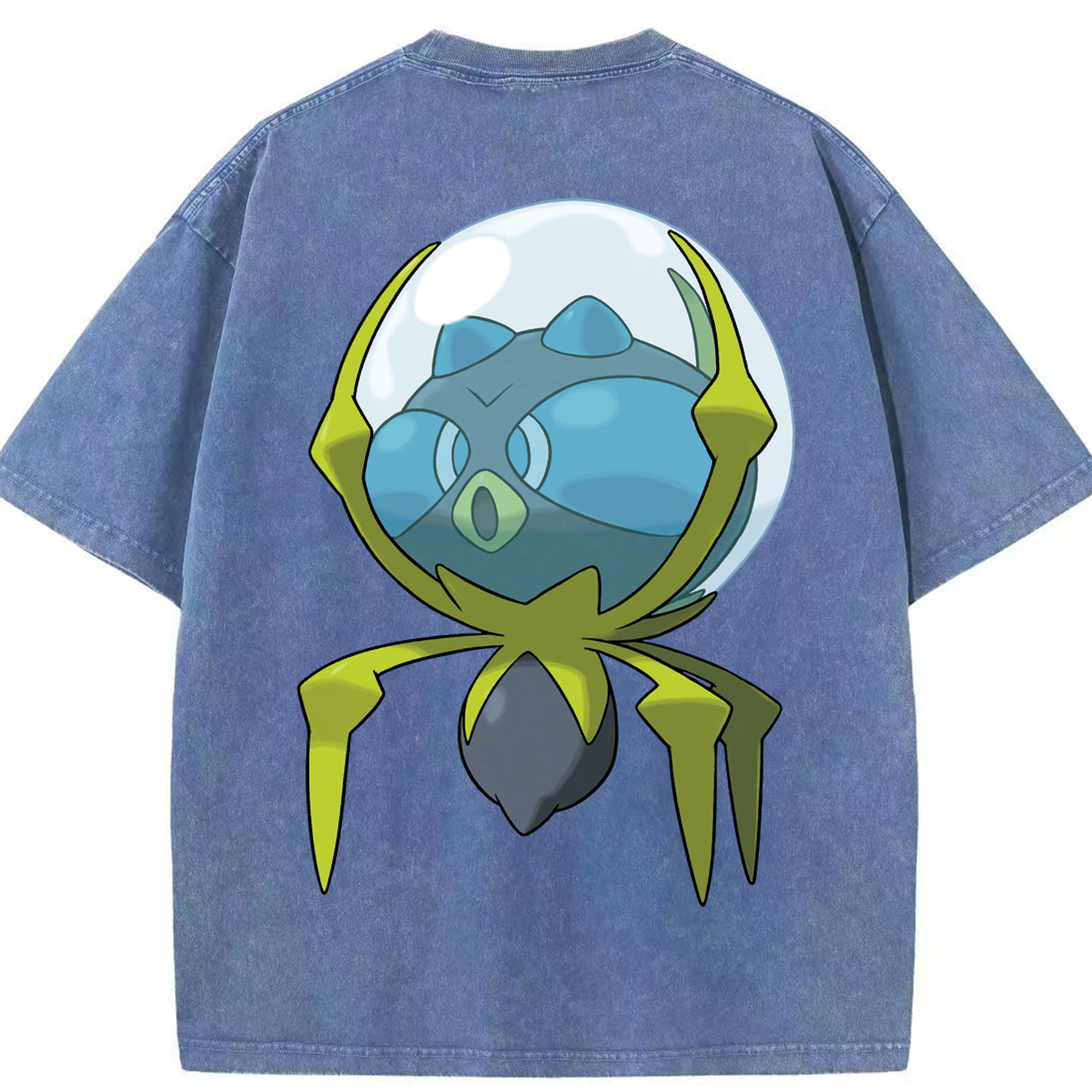 （画像用） ポケットモンスター Pokémon 綿100% ヴィンテージ風 半袖Tシャツ（背面プリント）