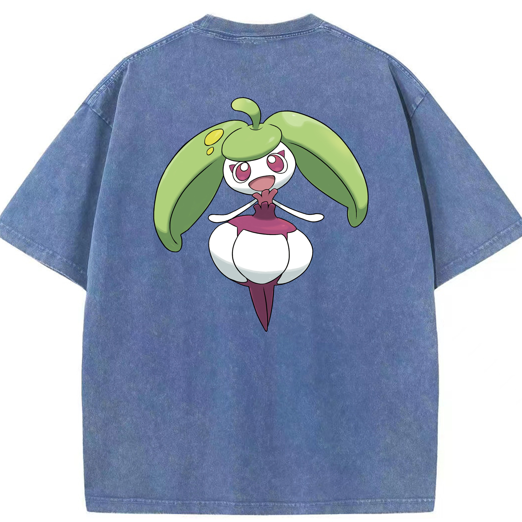 （画像用） ポケットモンスター Pokémon 綿100% ヴィンテージ風 半袖Tシャツ（背面プリント）