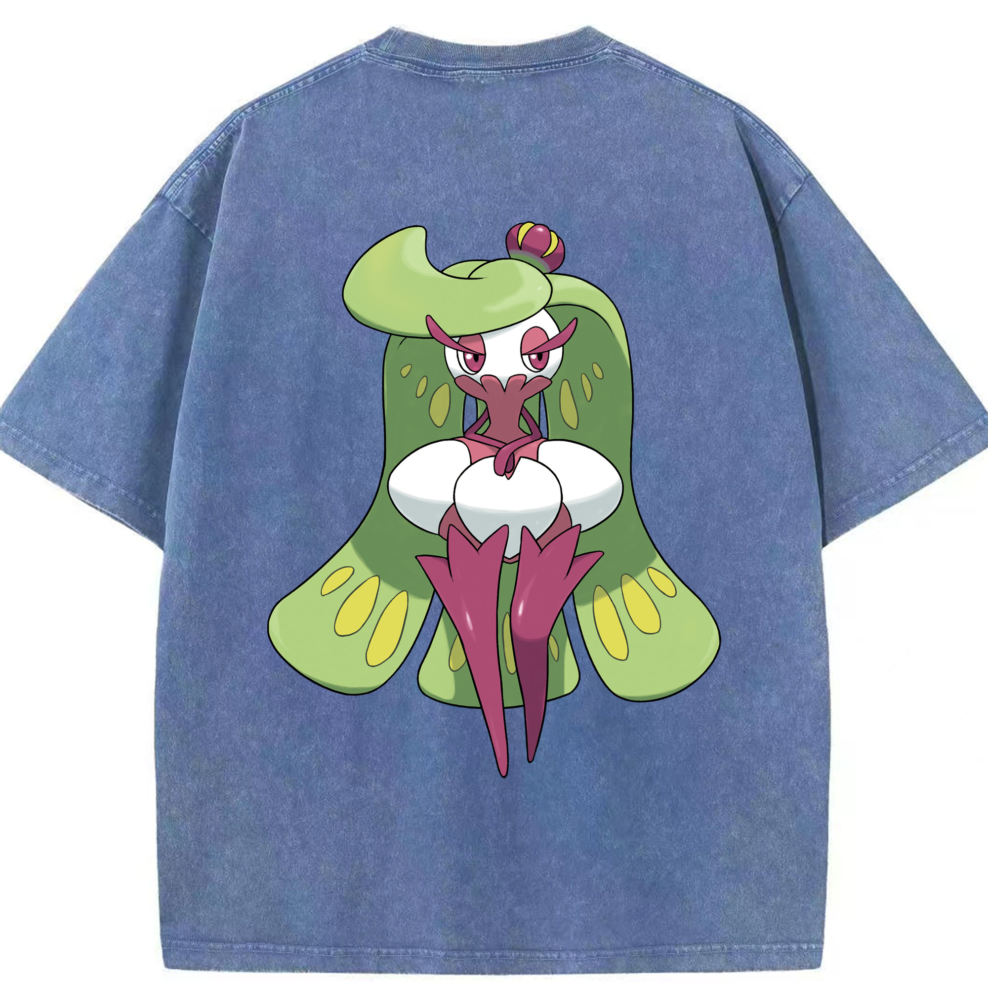 （画像用） ポケットモンスター Pokémon 綿100% ヴィンテージ風 半袖Tシャツ（背面プリント）