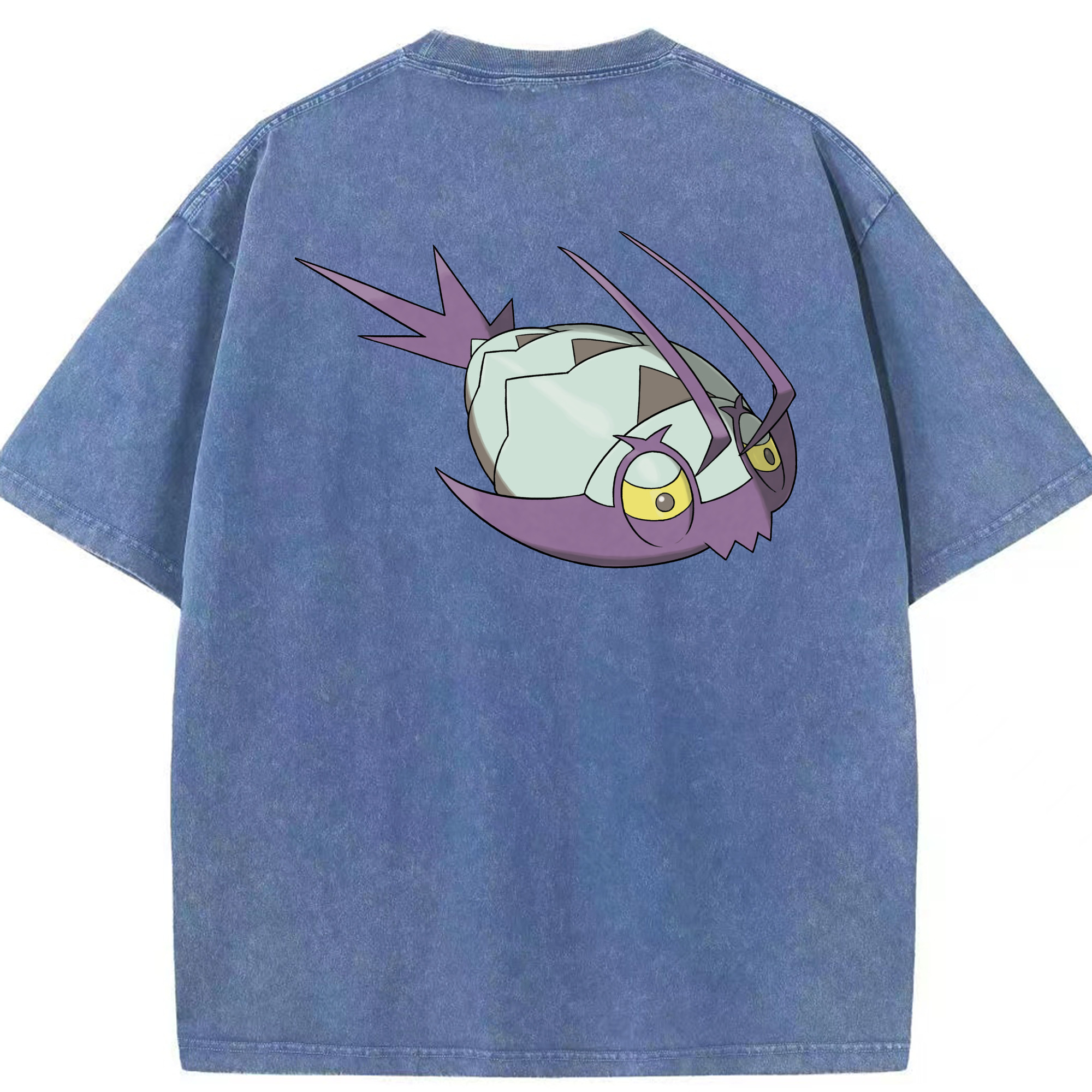 （画像用） ポケットモンスター Pokémon 綿100% ヴィンテージ風 半袖Tシャツ（背面プリント）
