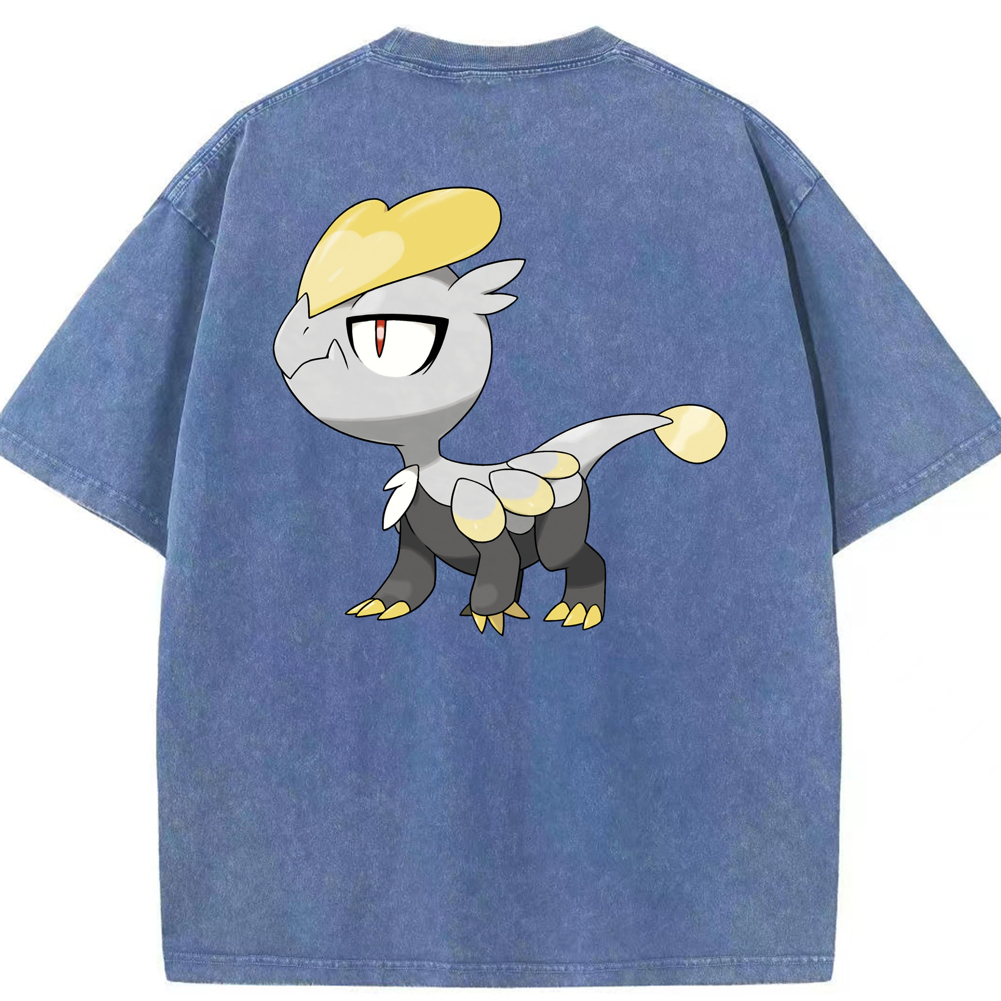 （画像用） ポケットモンスター Pokémon 綿100% ヴィンテージ風 半袖Tシャツ（背面プリント）