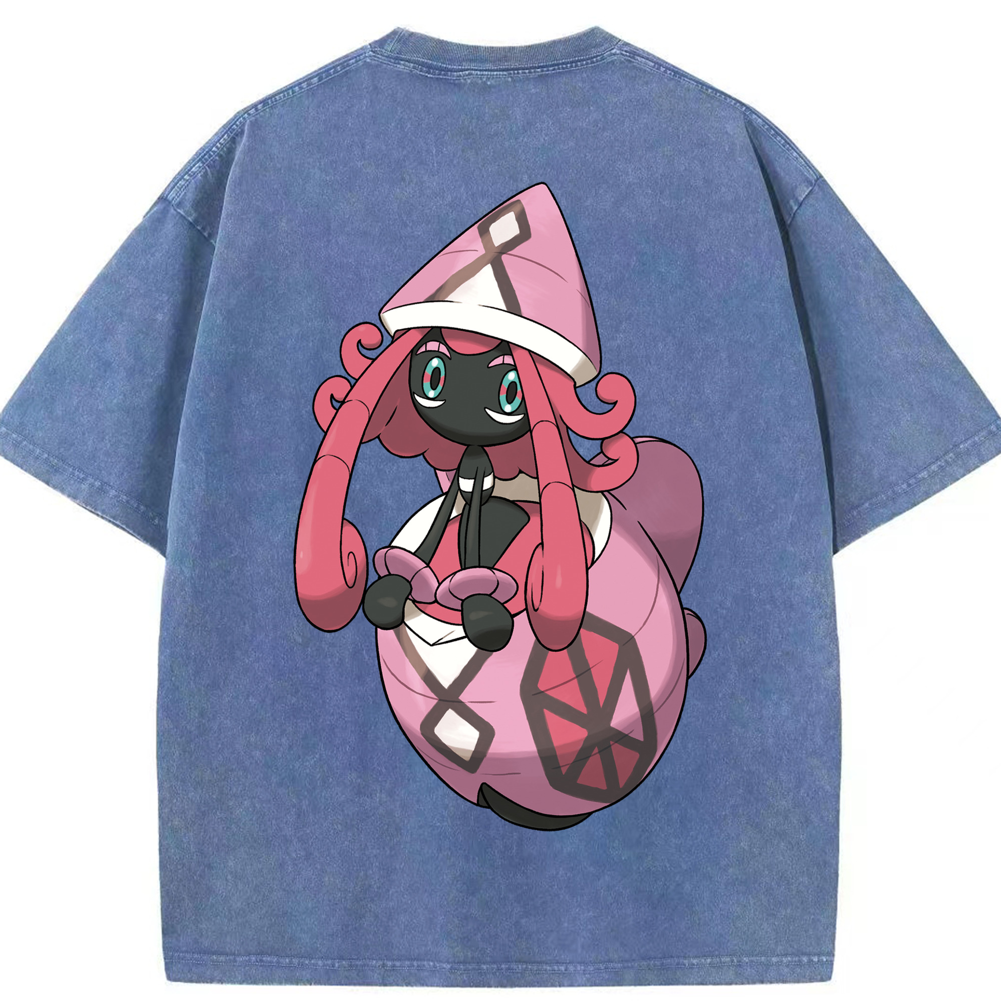 （画像用） ポケットモンスター Pokémon 綿100% ヴィンテージ風 半袖Tシャツ（背面プリント）