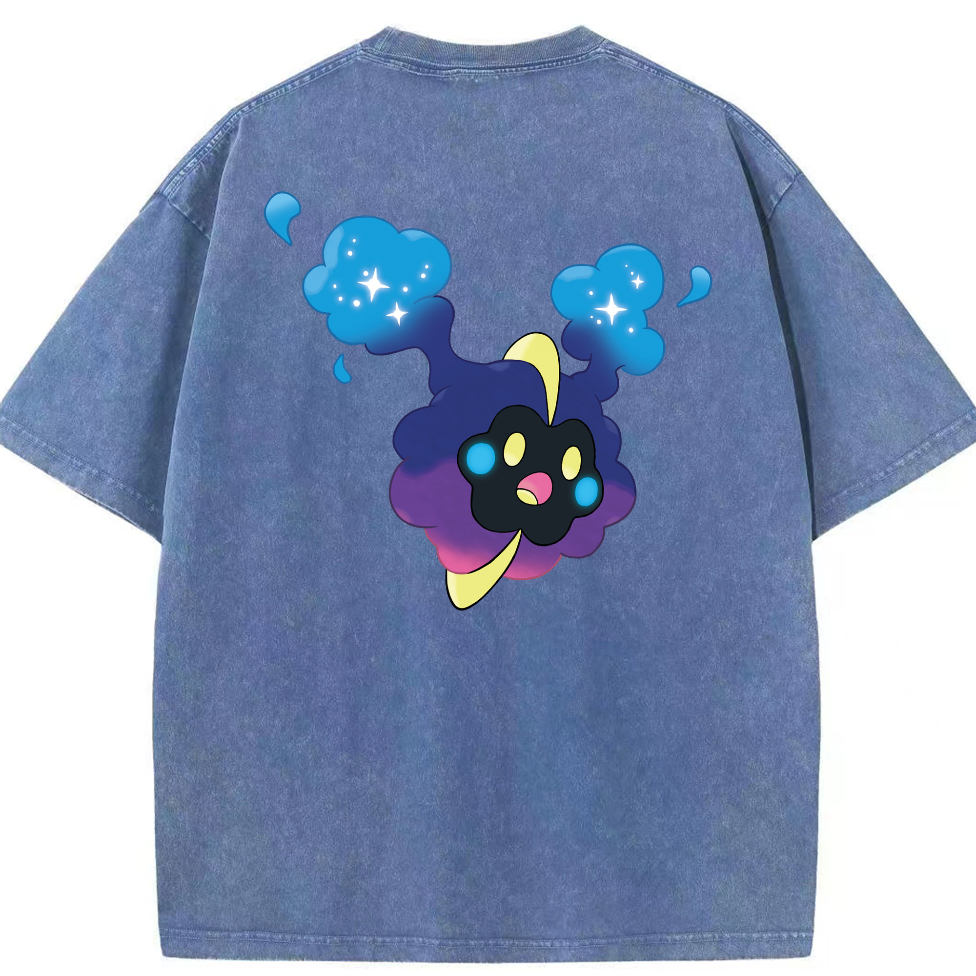 （画像用） ポケットモンスター Pokémon 綿100% ヴィンテージ風 半袖Tシャツ（背面プリント）