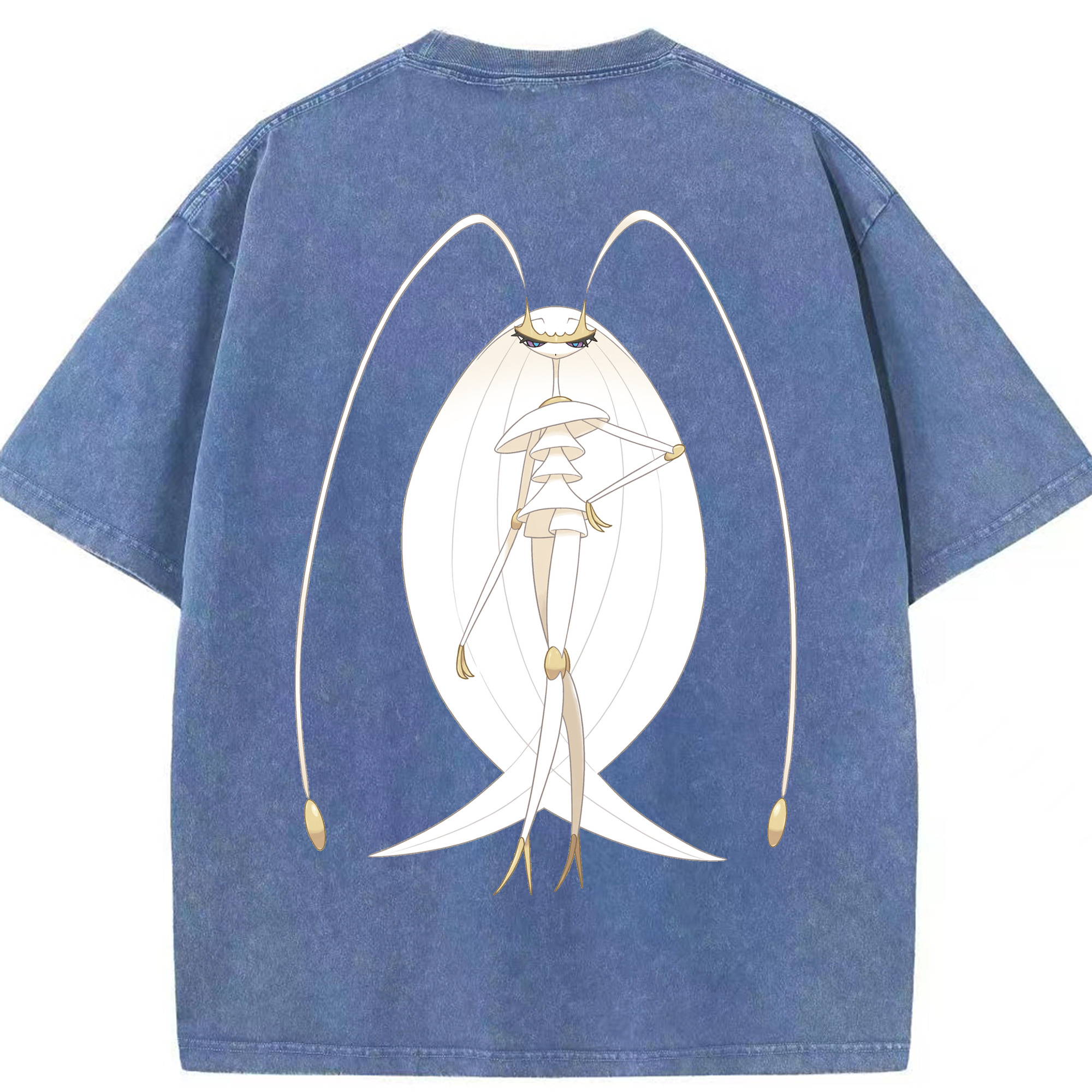 （画像用） ポケットモンスター Pokémon 綿100% ヴィンテージ風 半袖Tシャツ（背面プリント）