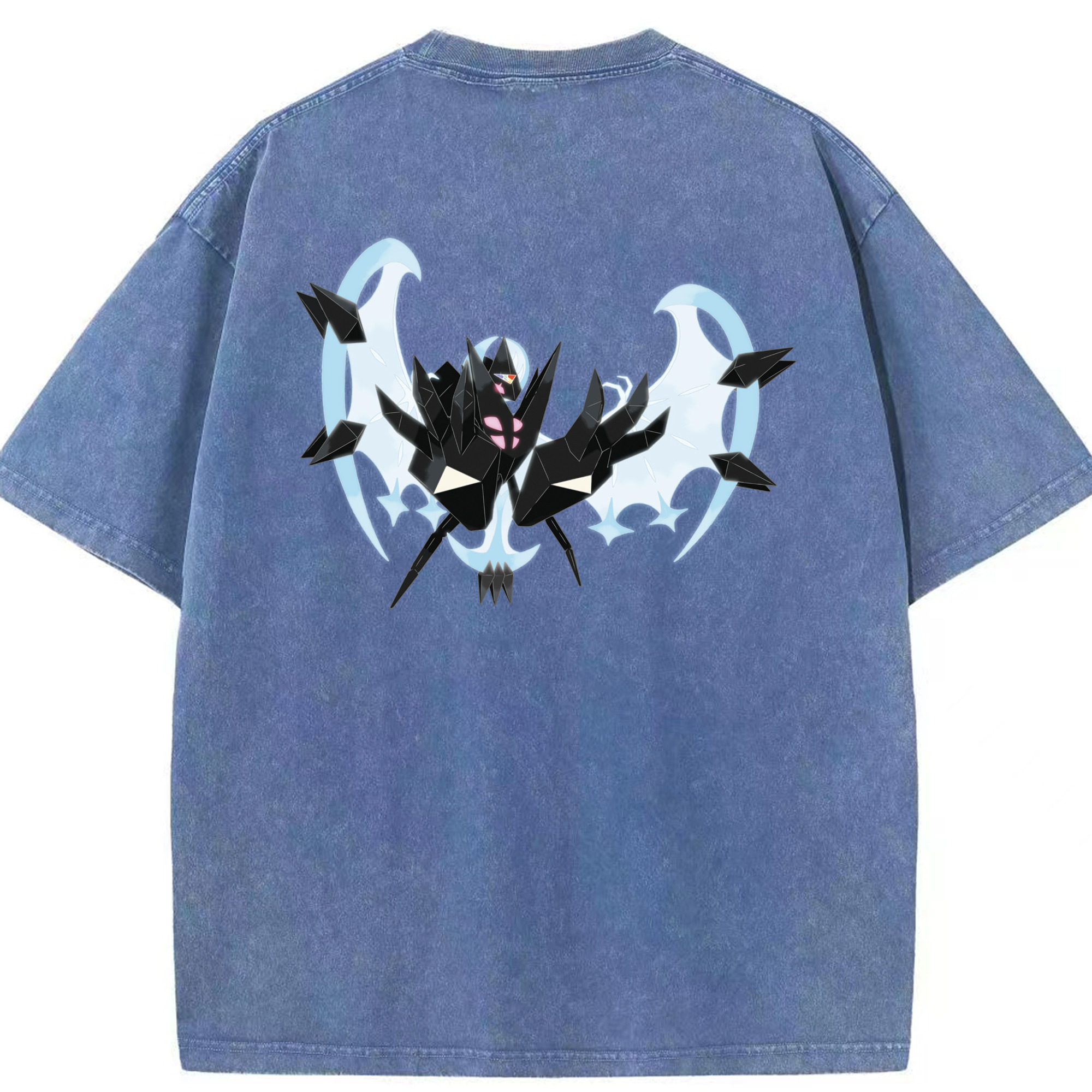 （画像用） ポケットモンスター Pokémon 綿100% ヴィンテージ風 半袖Tシャツ（背面プリント）