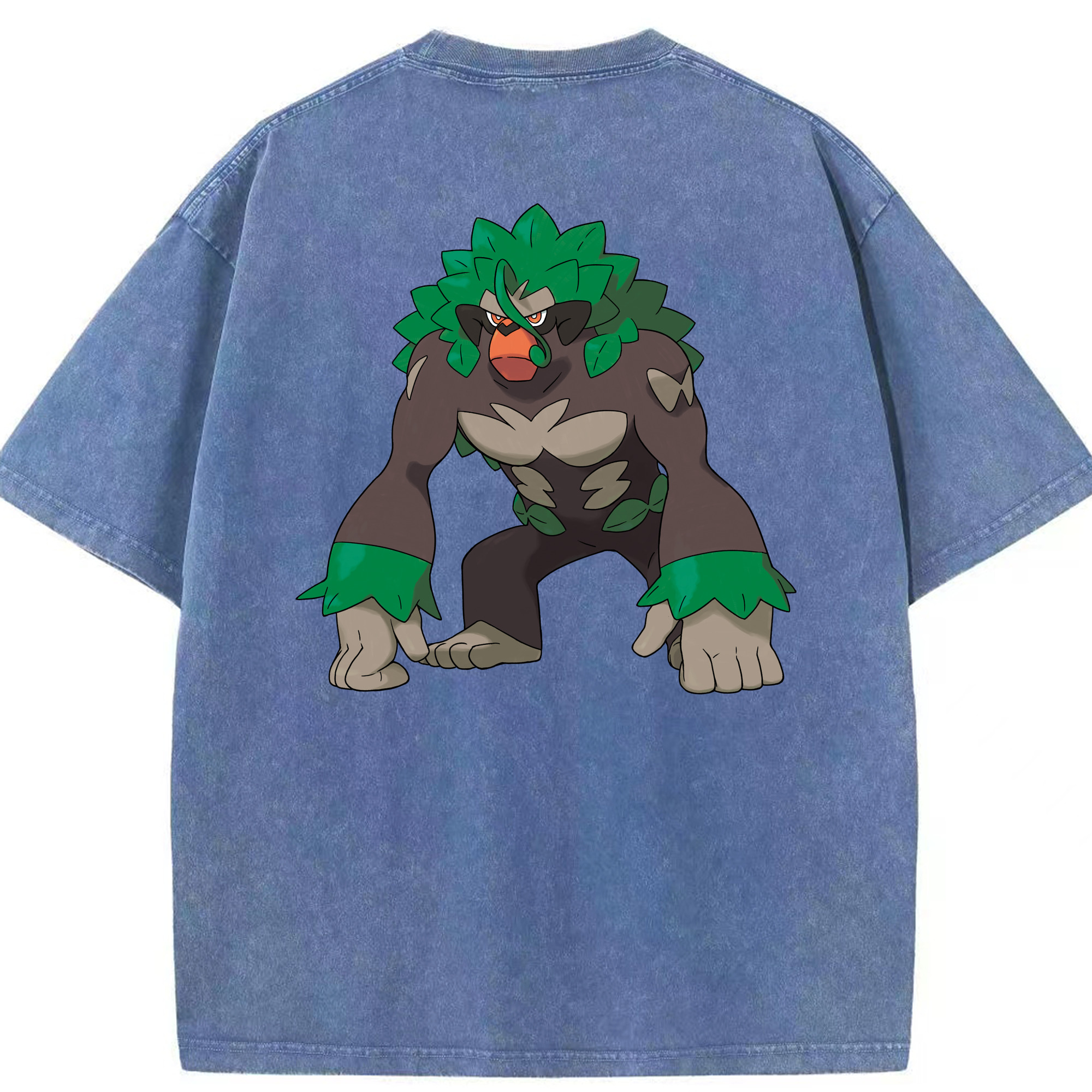 （画像用） ポケットモンスター Pokémon 綿100% ヴィンテージ風 半袖Tシャツ（背面プリント）