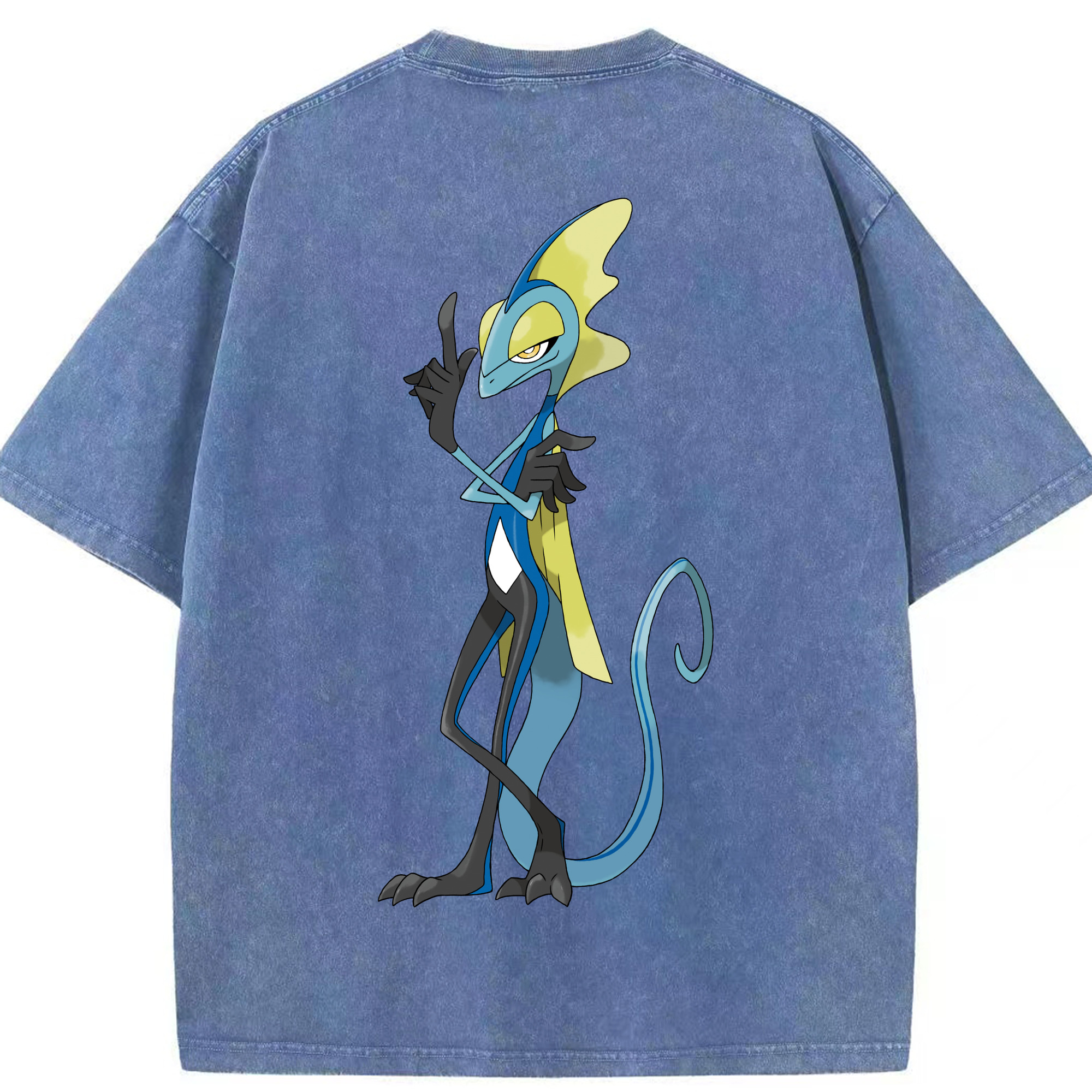 （画像用） ポケットモンスター Pokémon 綿100% ヴィンテージ風 半袖Tシャツ（背面プリント）