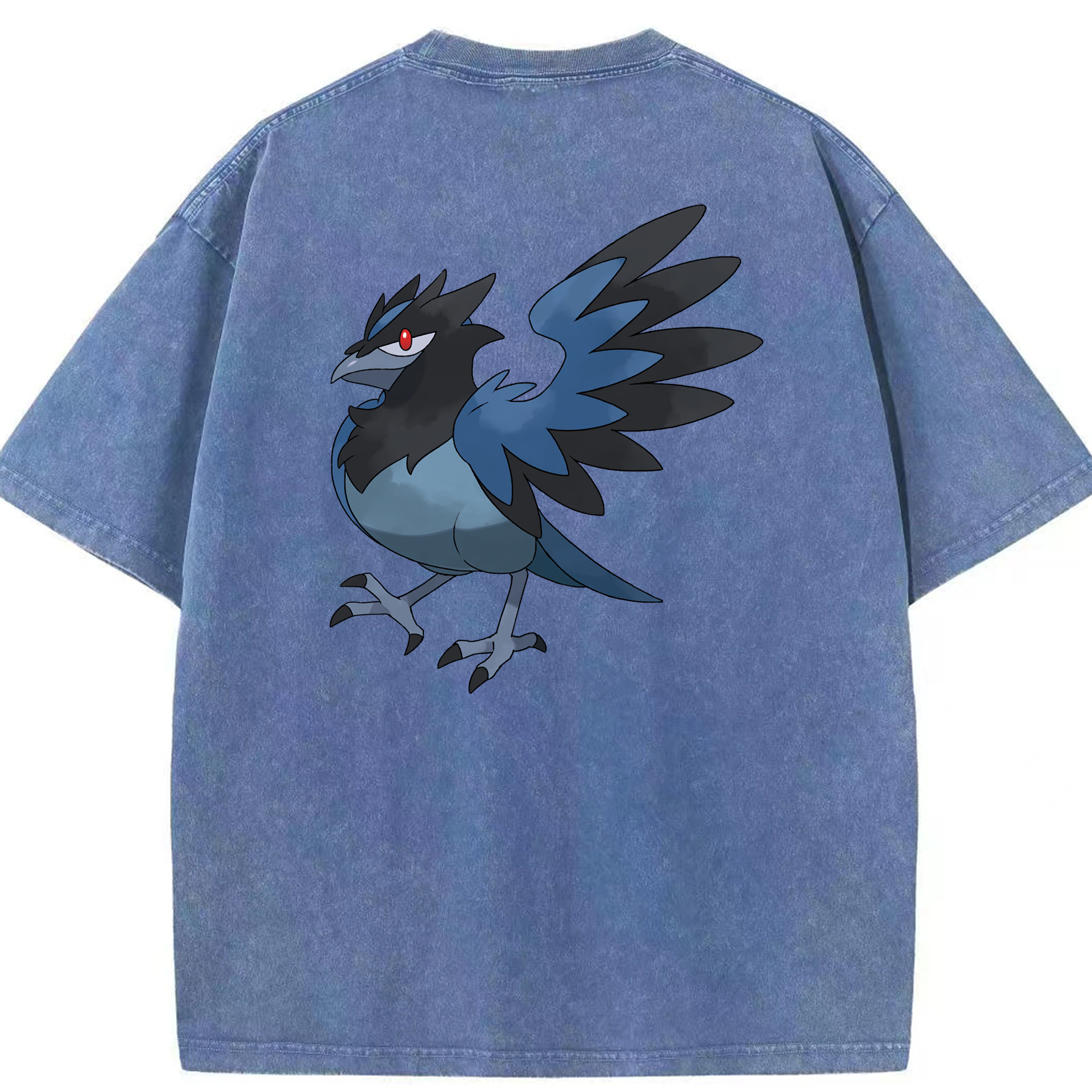 （画像用） ポケットモンスター Pokémon 綿100% ヴィンテージ風 半袖Tシャツ（背面プリント）