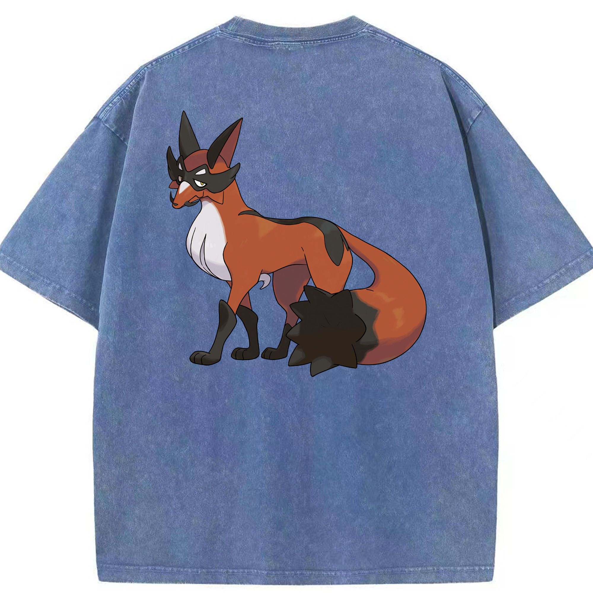 （画像用） ポケットモンスター Pokémon 綿100% ヴィンテージ風 半袖Tシャツ（背面プリント）