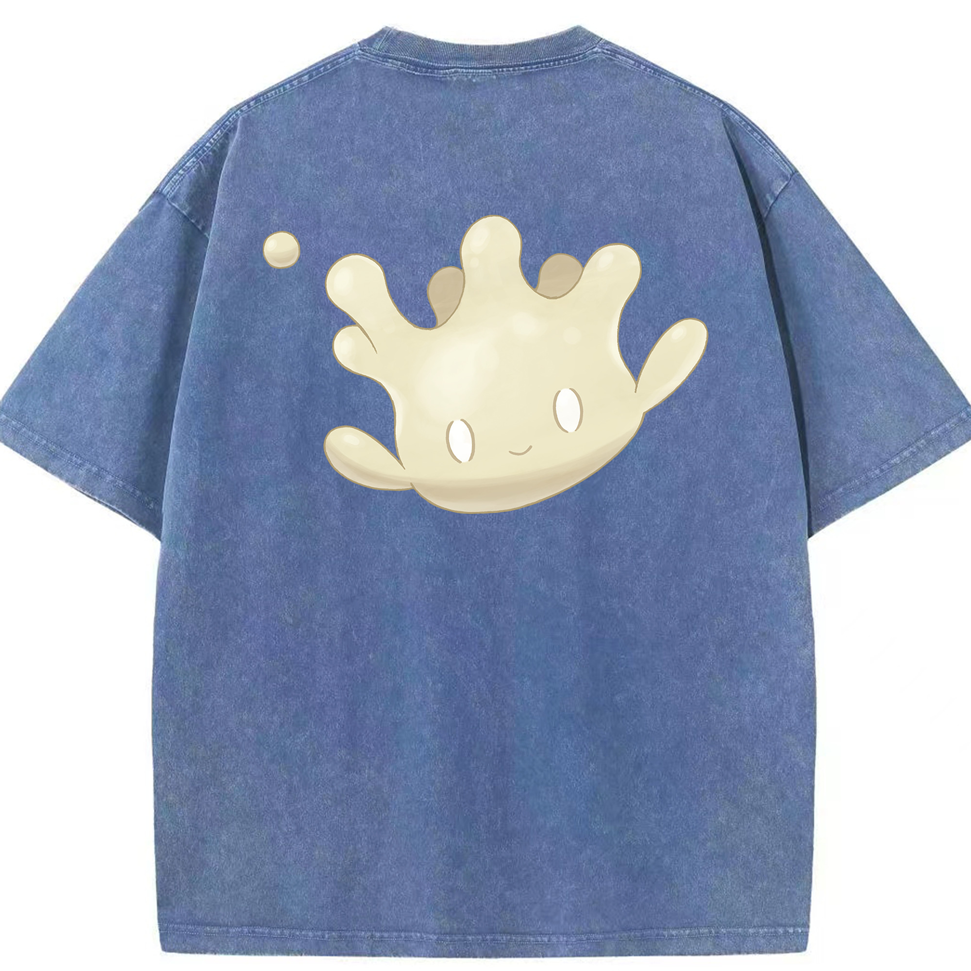 （画像用） ポケットモンスター Pokémon 綿100% ヴィンテージ風 半袖Tシャツ（背面プリント）