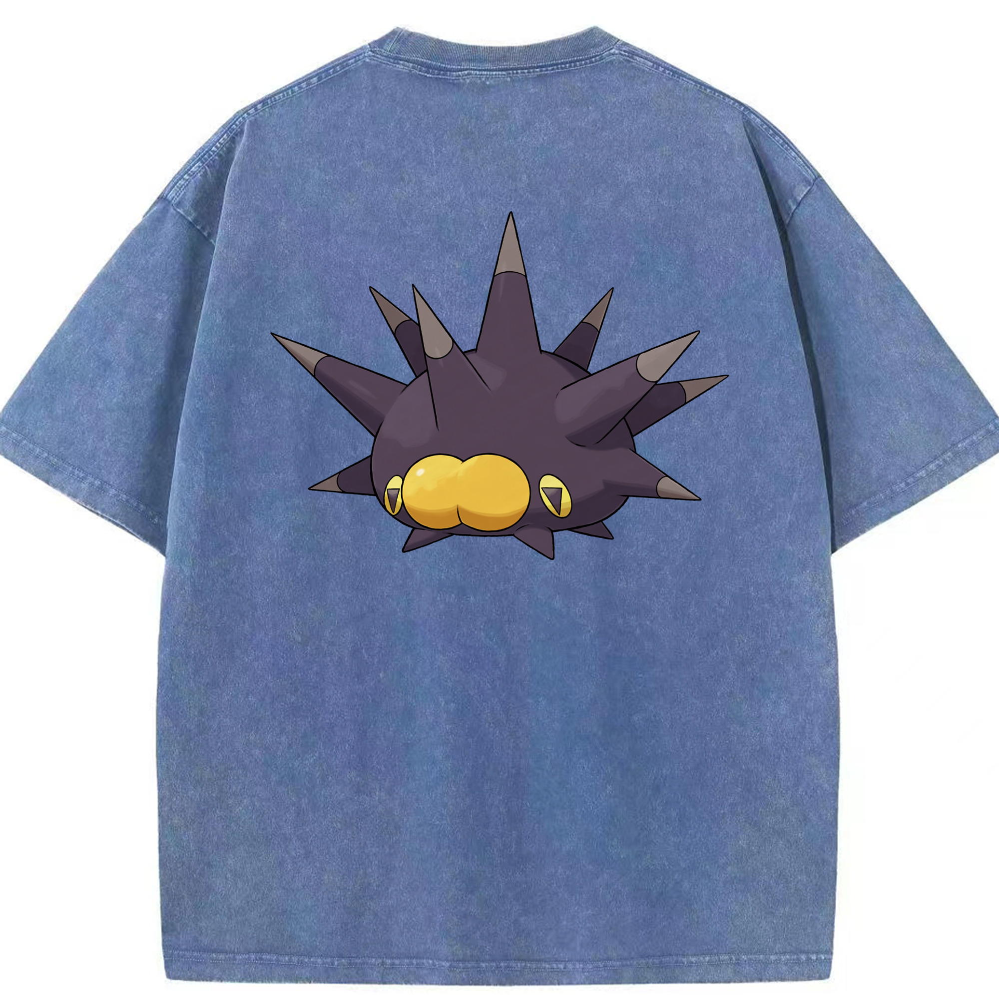 （画像用） ポケットモンスター Pokémon 綿100% ヴィンテージ風 半袖Tシャツ（背面プリント）