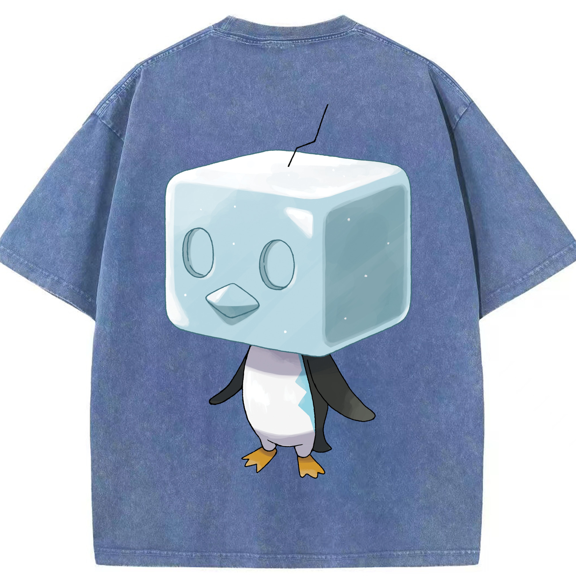 （画像用） ポケットモンスター Pokémon 綿100% ヴィンテージ風 半袖Tシャツ（背面プリント）