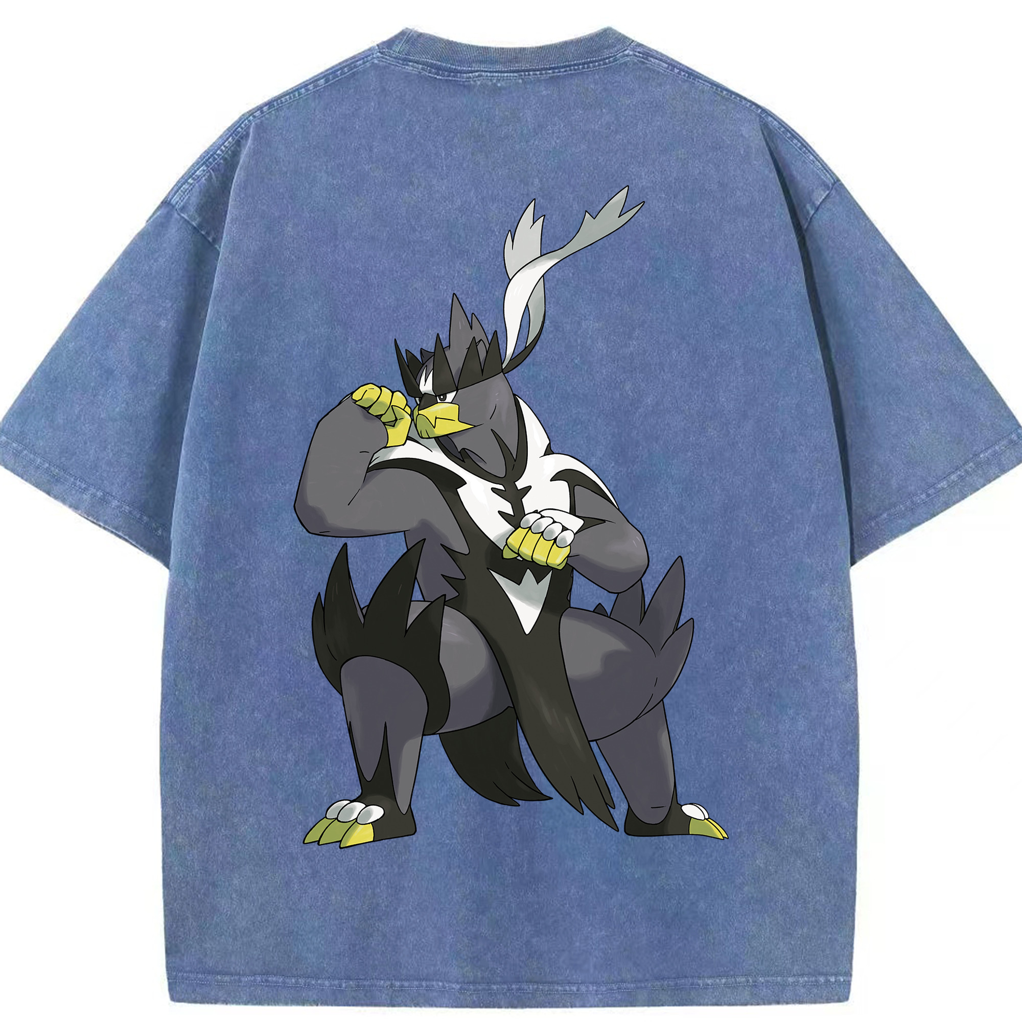 （画像用） ポケットモンスター Pokémon 綿100% ヴィンテージ風 半袖Tシャツ（背面プリント）