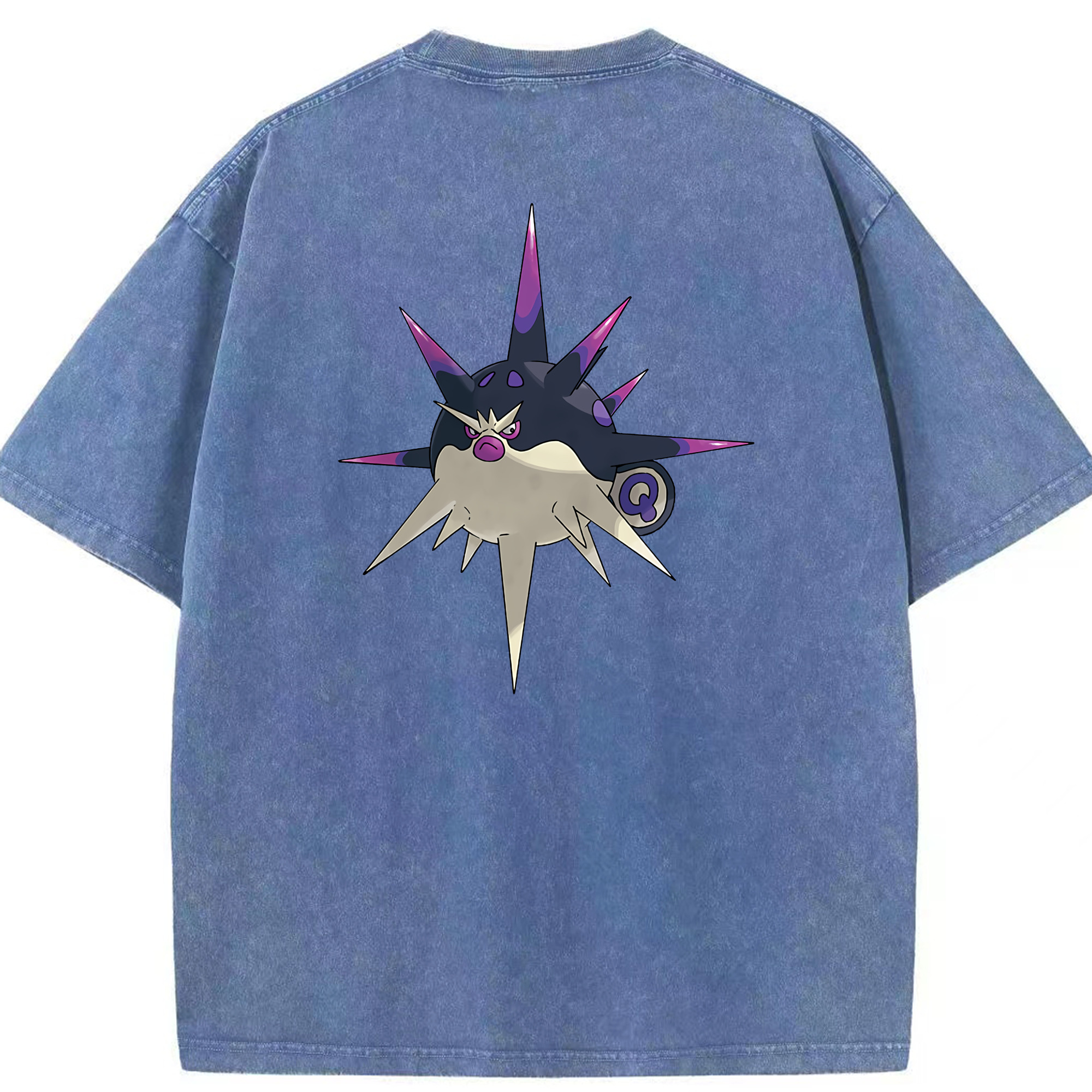 （画像用） ポケットモンスター Pokémon 綿100% ヴィンテージ風 半袖Tシャツ（背面プリント）