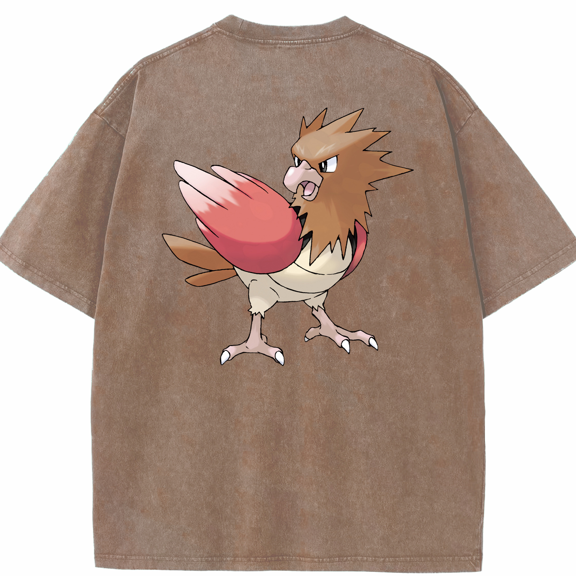 （画像用） ポケットモンスター Pokémon 綿100% ヴィンテージ風 半袖Tシャツ（背面プリント）