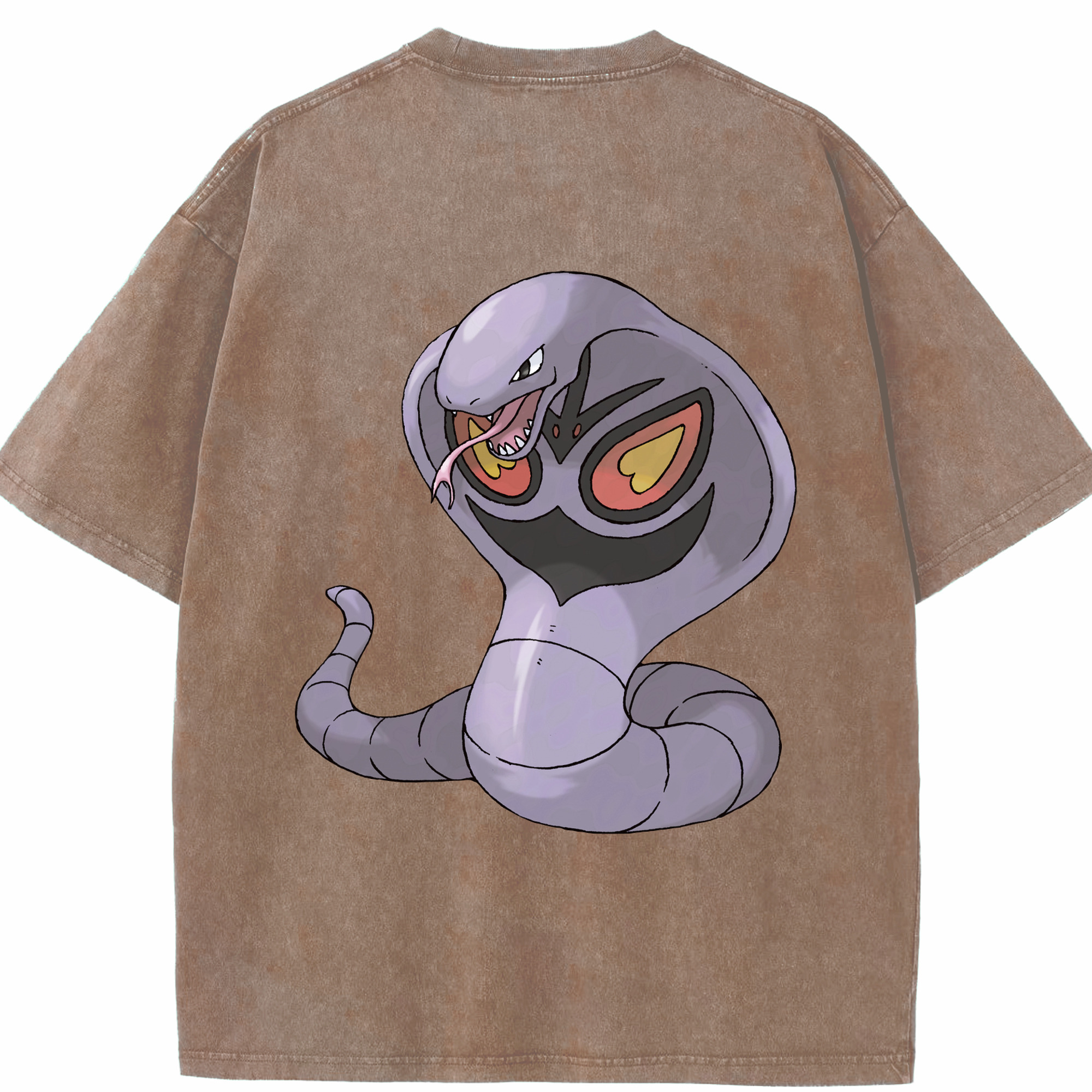 （画像用） ポケットモンスター Pokémon 綿100% ヴィンテージ風 半袖Tシャツ（背面プリント）
