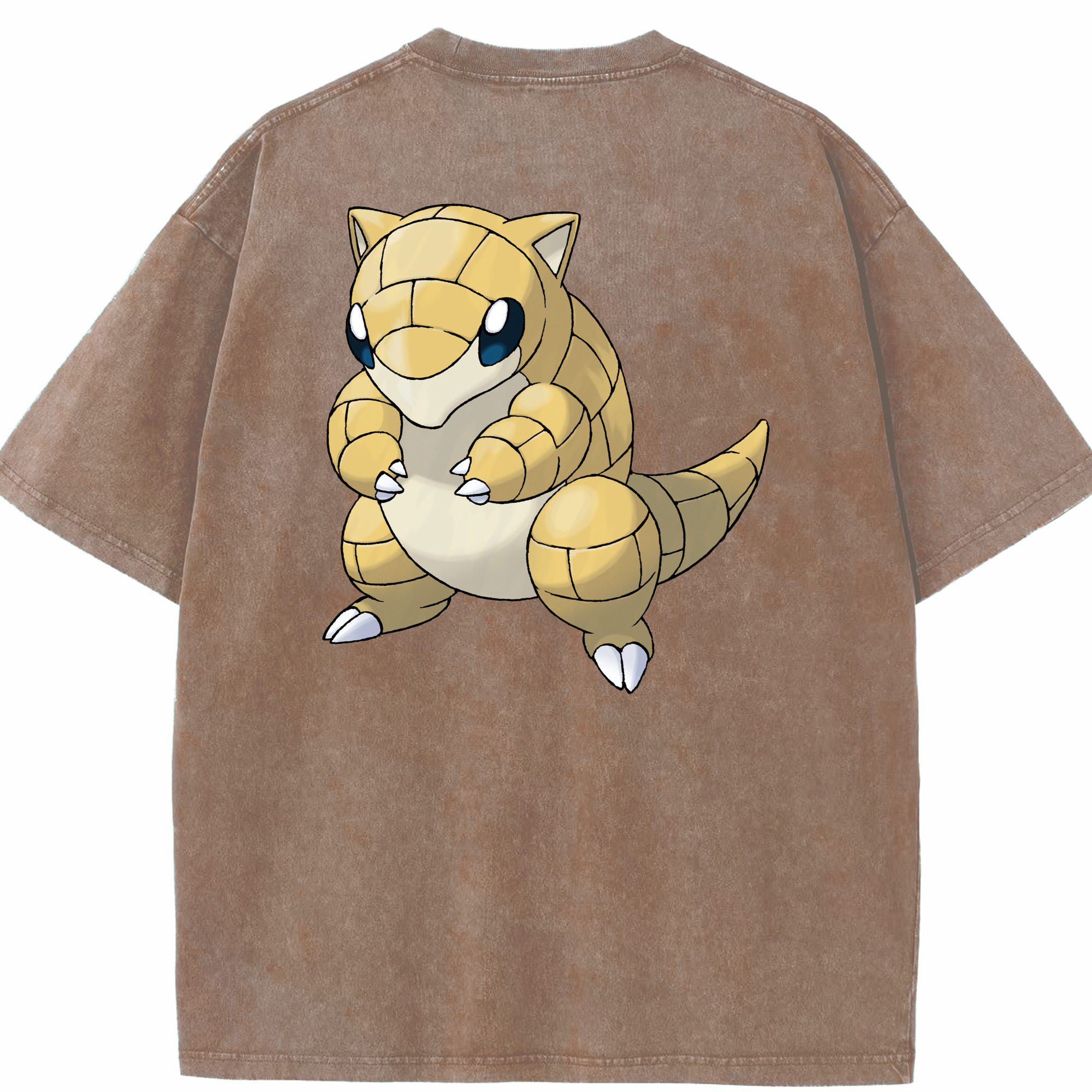 （画像用） ポケットモンスター Pokémon 綿100% ヴィンテージ風 半袖Tシャツ（背面プリント）