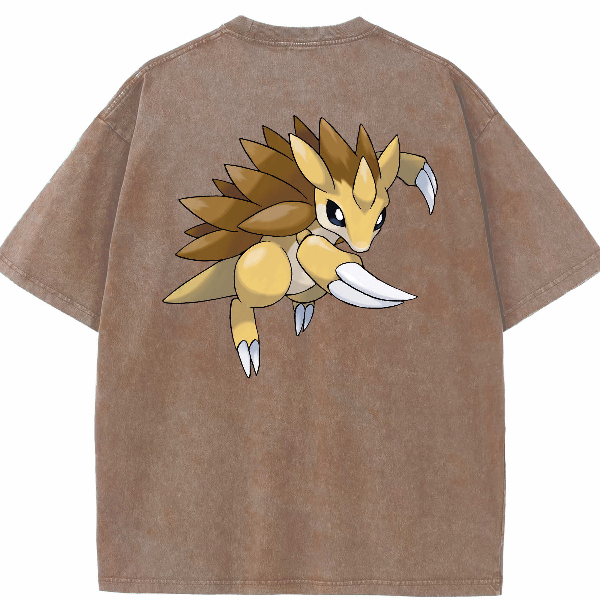 （画像用） ポケットモンスター Pokémon 綿100% ヴィンテージ風 半袖Tシャツ（背面プリント）