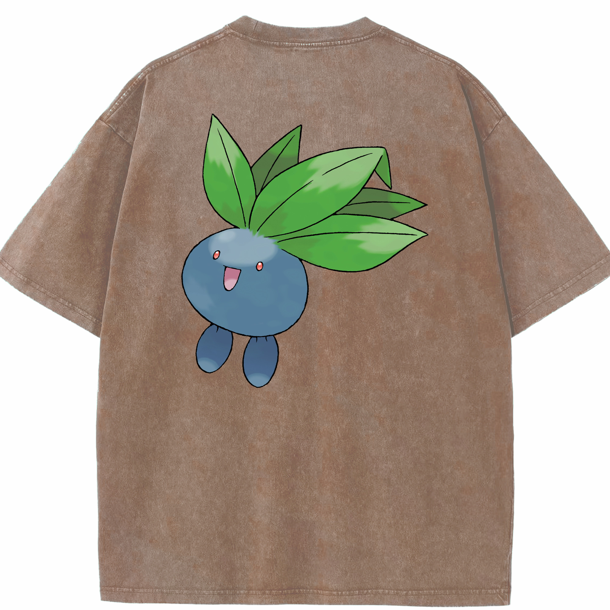 （画像用） ポケットモンスター Pokémon 綿100% ヴィンテージ風 半袖Tシャツ（背面プリント）