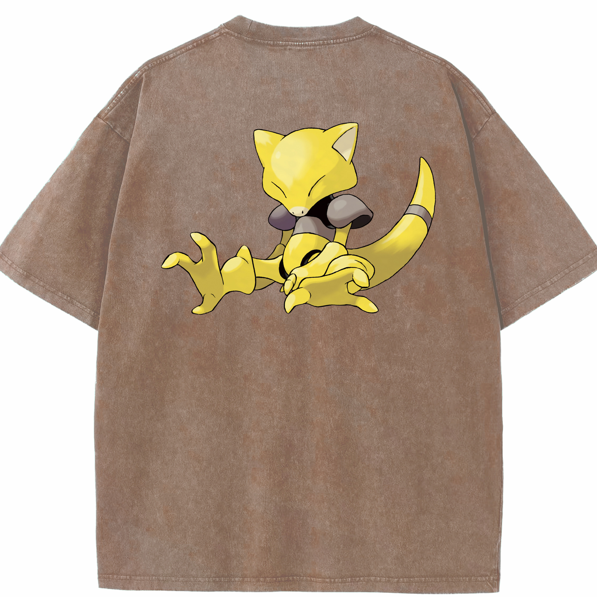（画像用） ポケットモンスター Pokémon 綿100% ヴィンテージ風 半袖Tシャツ（背面プリント）