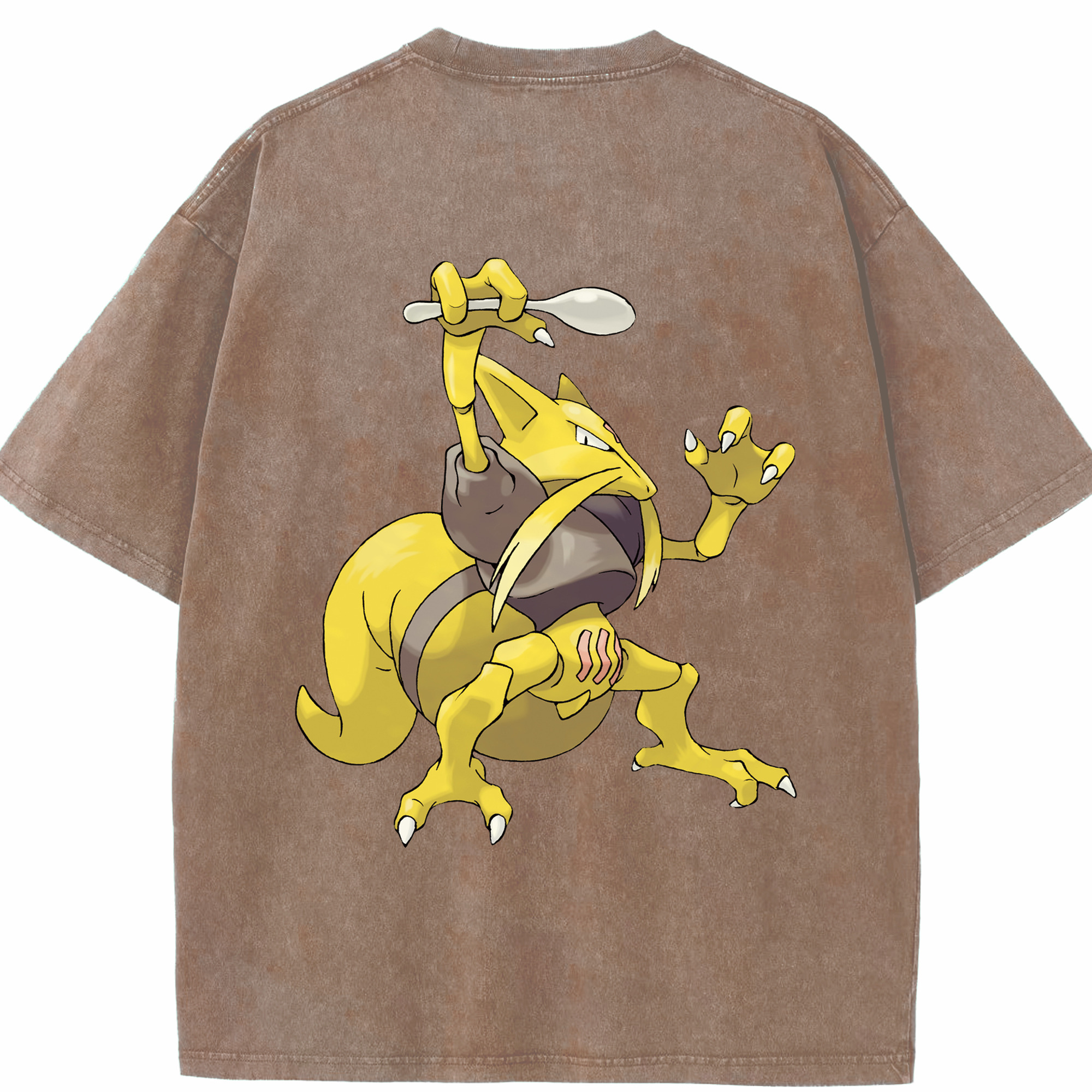 （画像用） ポケットモンスター Pokémon 綿100% ヴィンテージ風 半袖Tシャツ（背面プリント）