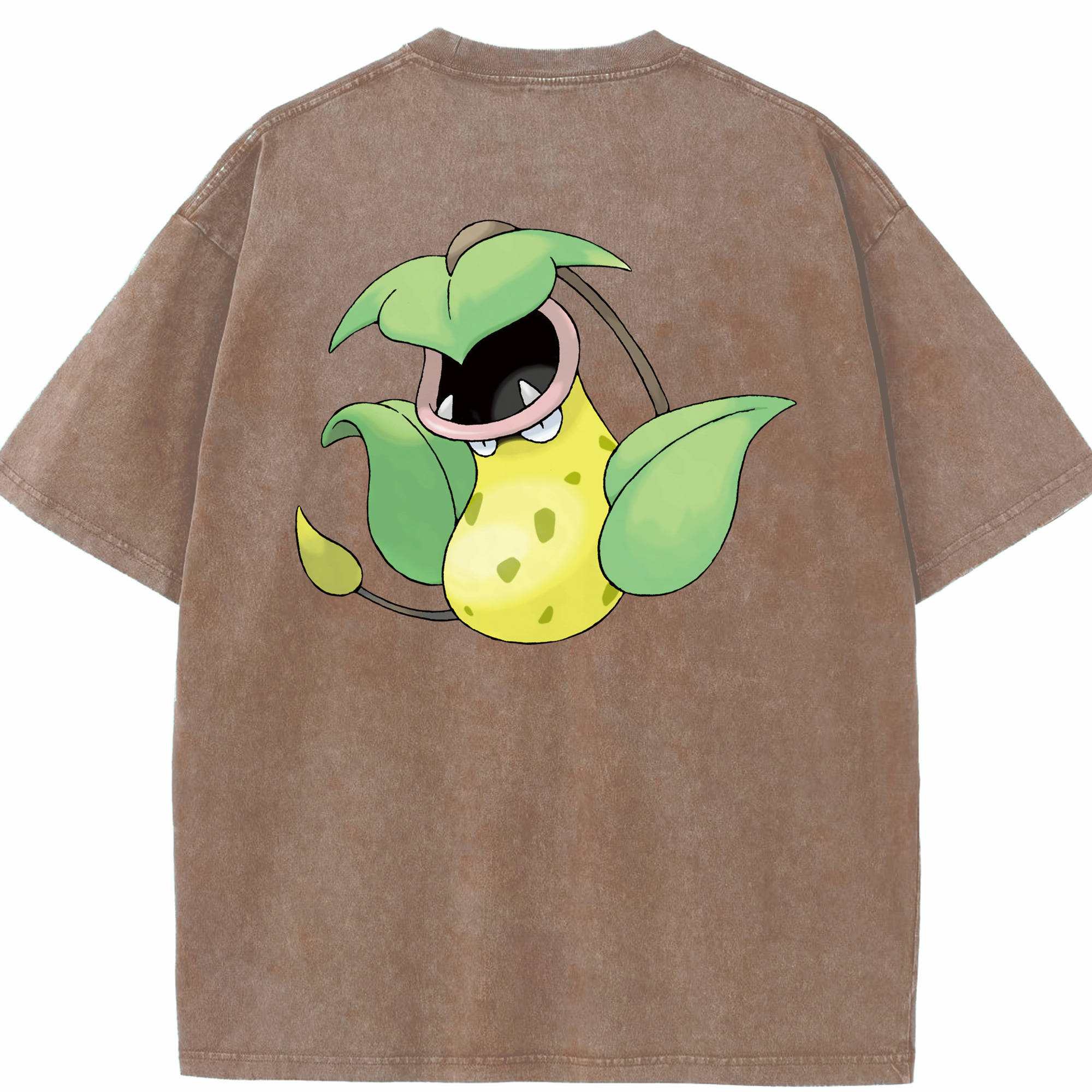（画像用） ポケットモンスター Pokémon 綿100% ヴィンテージ風 半袖Tシャツ（背面プリント）
