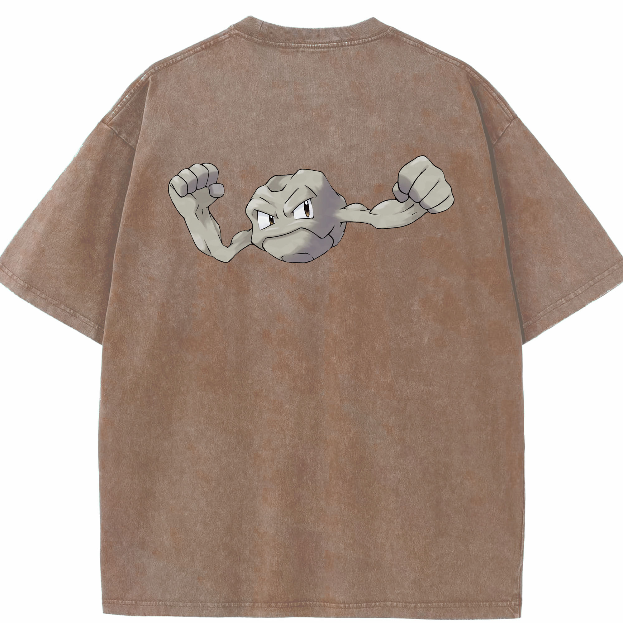 （画像用） ポケットモンスター Pokémon 綿100% ヴィンテージ風 半袖Tシャツ（背面プリント）