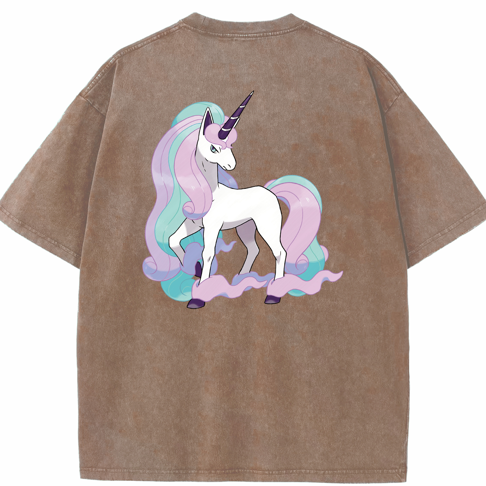 （画像用） ポケットモンスター Pokémon 綿100% ヴィンテージ風 半袖Tシャツ（背面プリント）