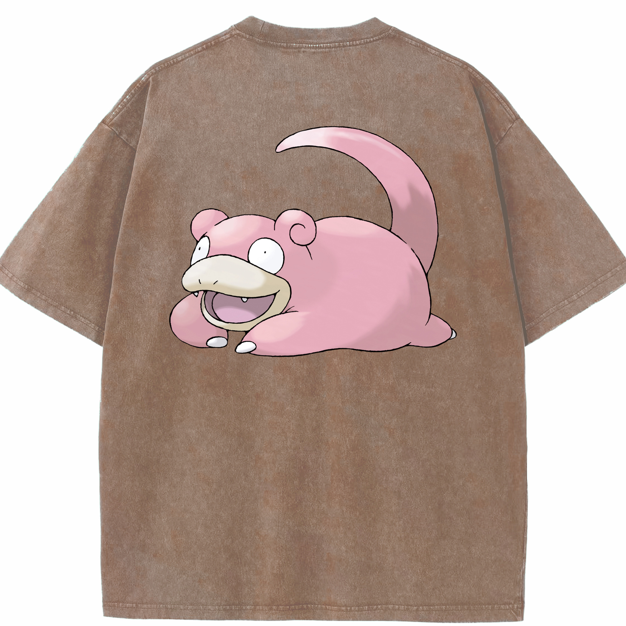 （画像用） ポケットモンスター Pokémon 綿100% ヴィンテージ風 半袖Tシャツ（背面プリント）