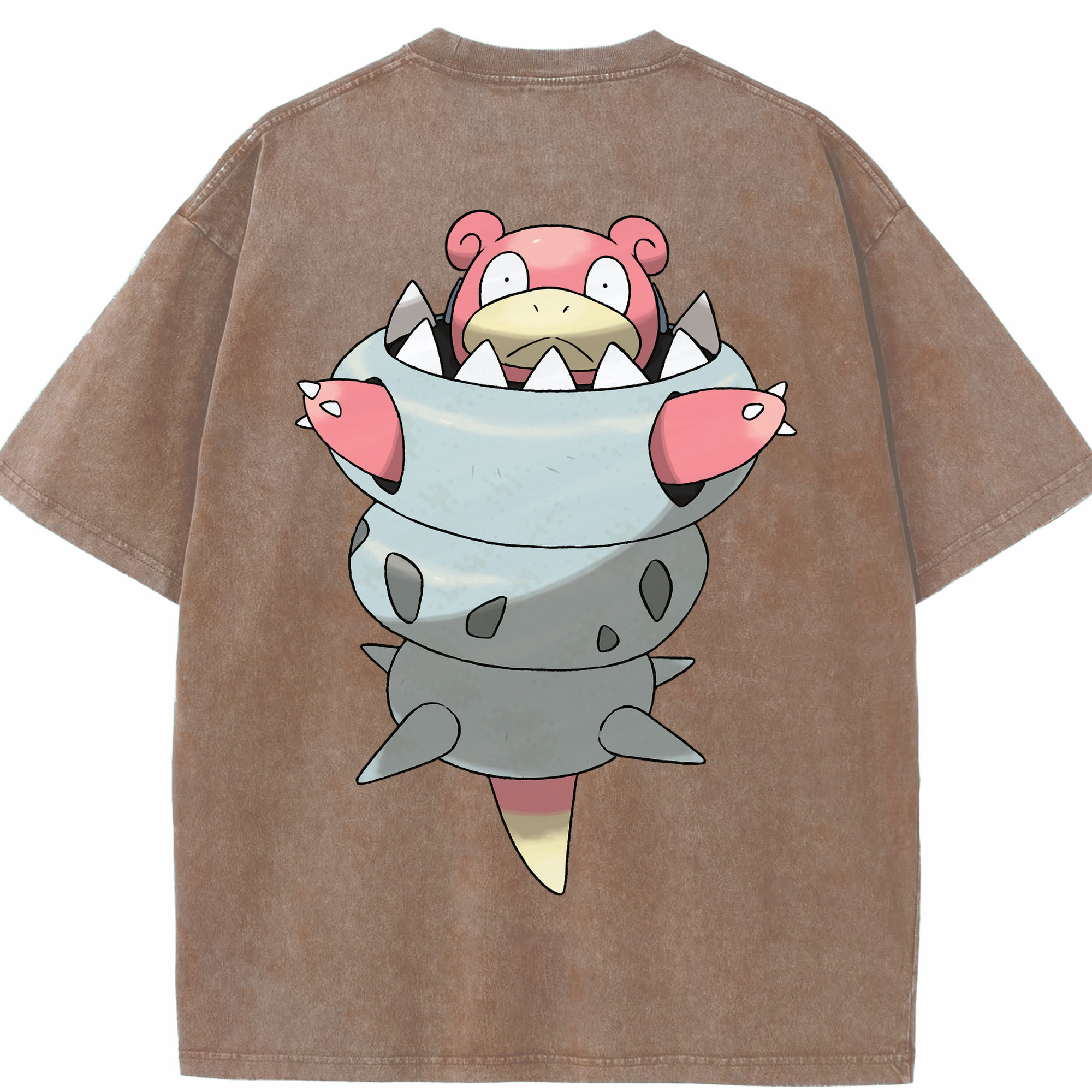 （画像用） ポケットモンスター Pokémon 綿100% ヴィンテージ風 半袖Tシャツ（背面プリント）