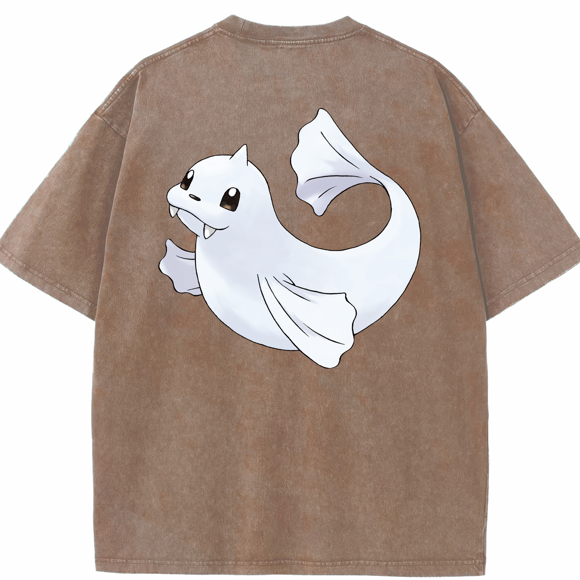 （画像用） ポケットモンスター Pokémon 綿100% ヴィンテージ風 半袖Tシャツ（背面プリント）