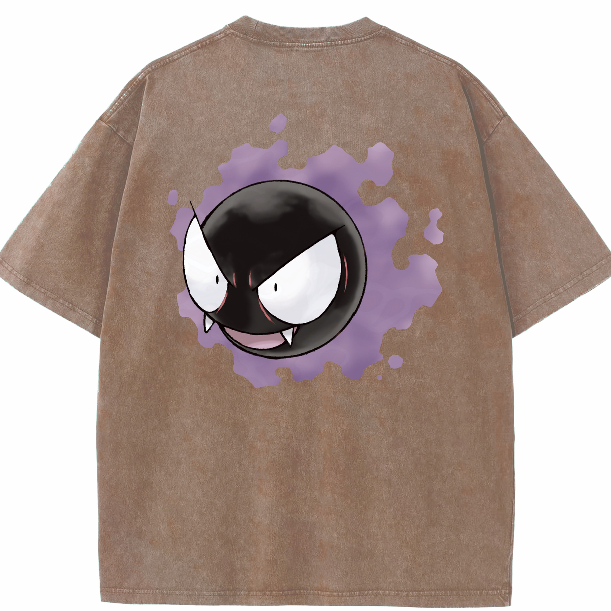 （画像用） ポケットモンスター Pokémon 綿100% ヴィンテージ風 半袖Tシャツ（背面プリント）