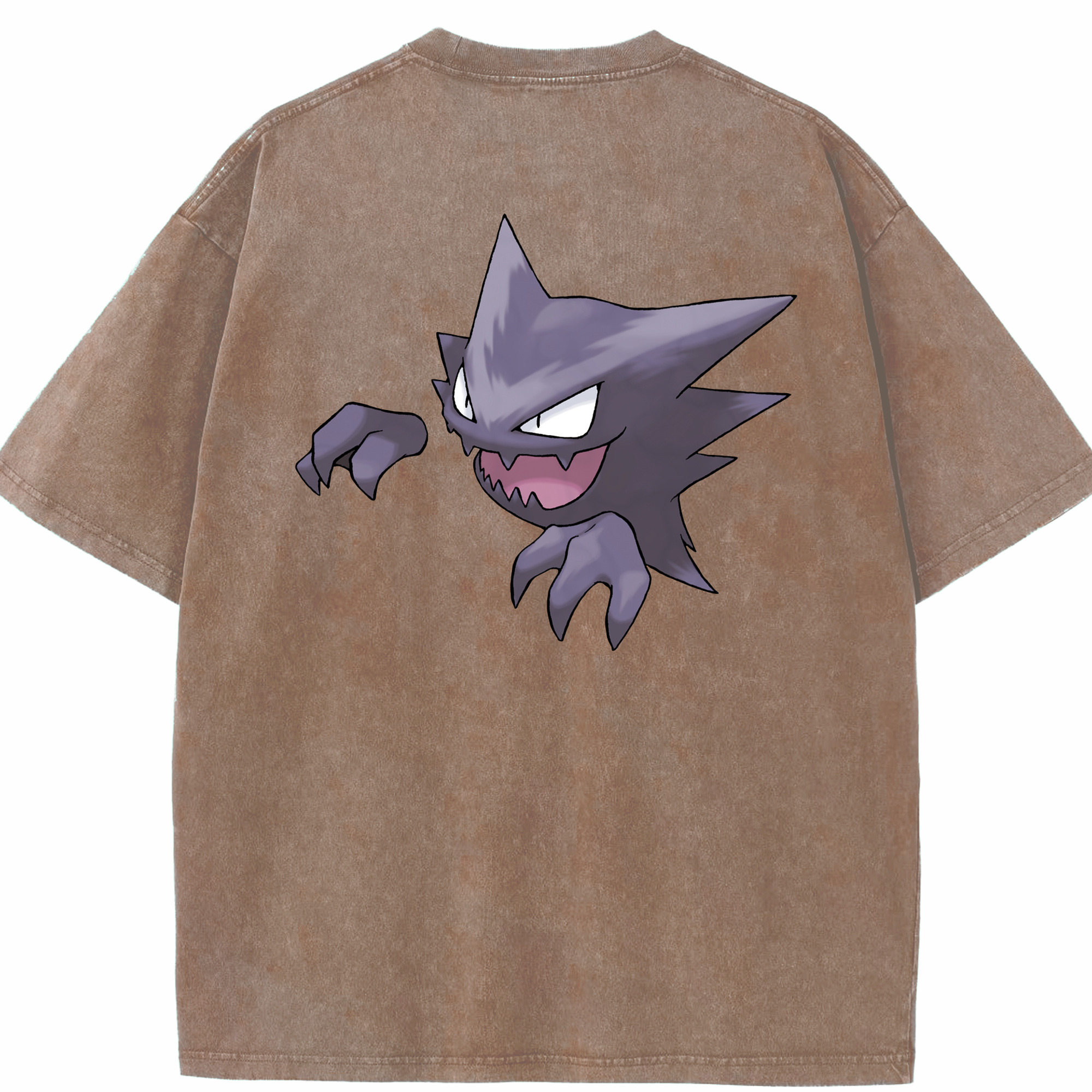 （画像用） ポケットモンスター Pokémon 綿100% ヴィンテージ風 半袖Tシャツ（背面プリント）