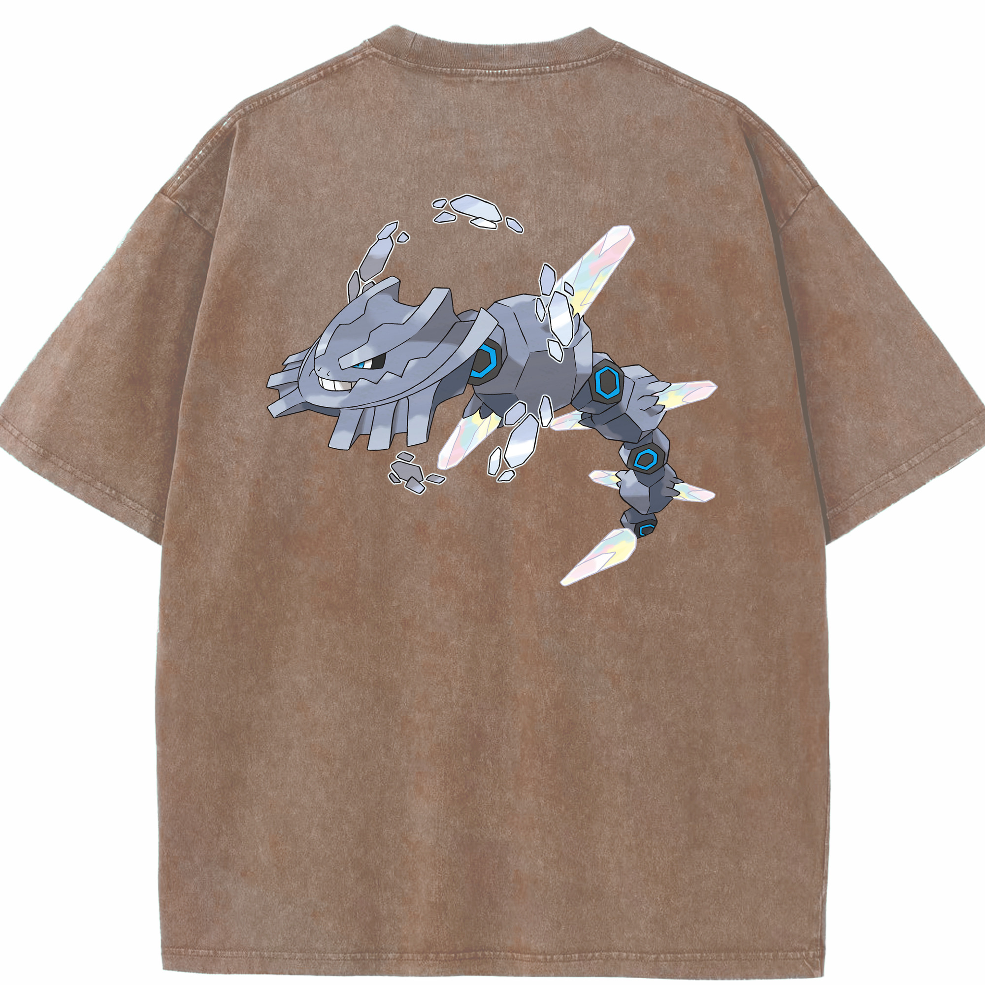 （画像用） ポケットモンスター Pokémon 綿100% ヴィンテージ風 半袖Tシャツ（背面プリント）