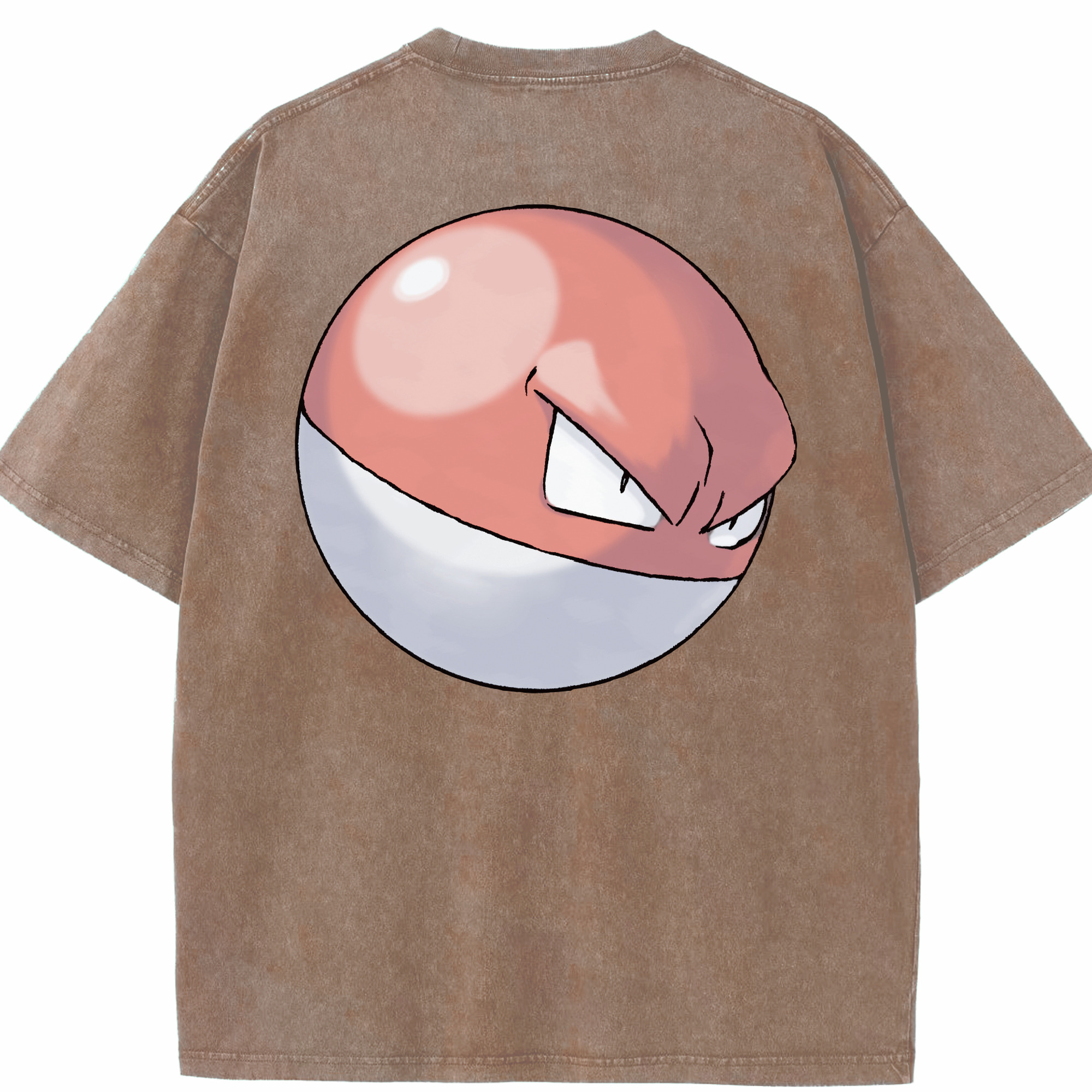 （画像用） ポケットモンスター Pokémon 綿100% ヴィンテージ風 半袖Tシャツ（背面プリント）