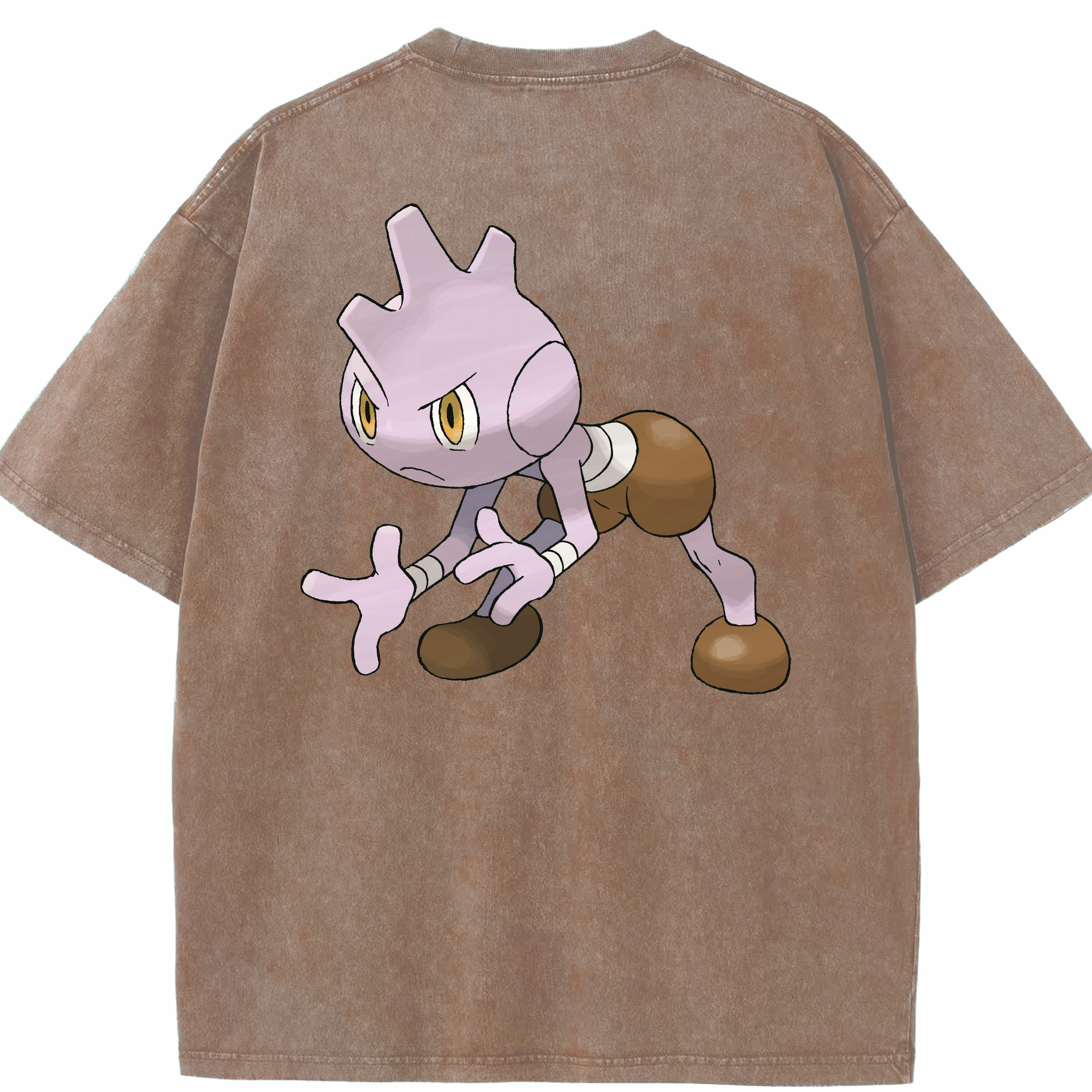 （画像用） ポケットモンスター Pokémon 綿100% ヴィンテージ風 半袖Tシャツ（背面プリント）
