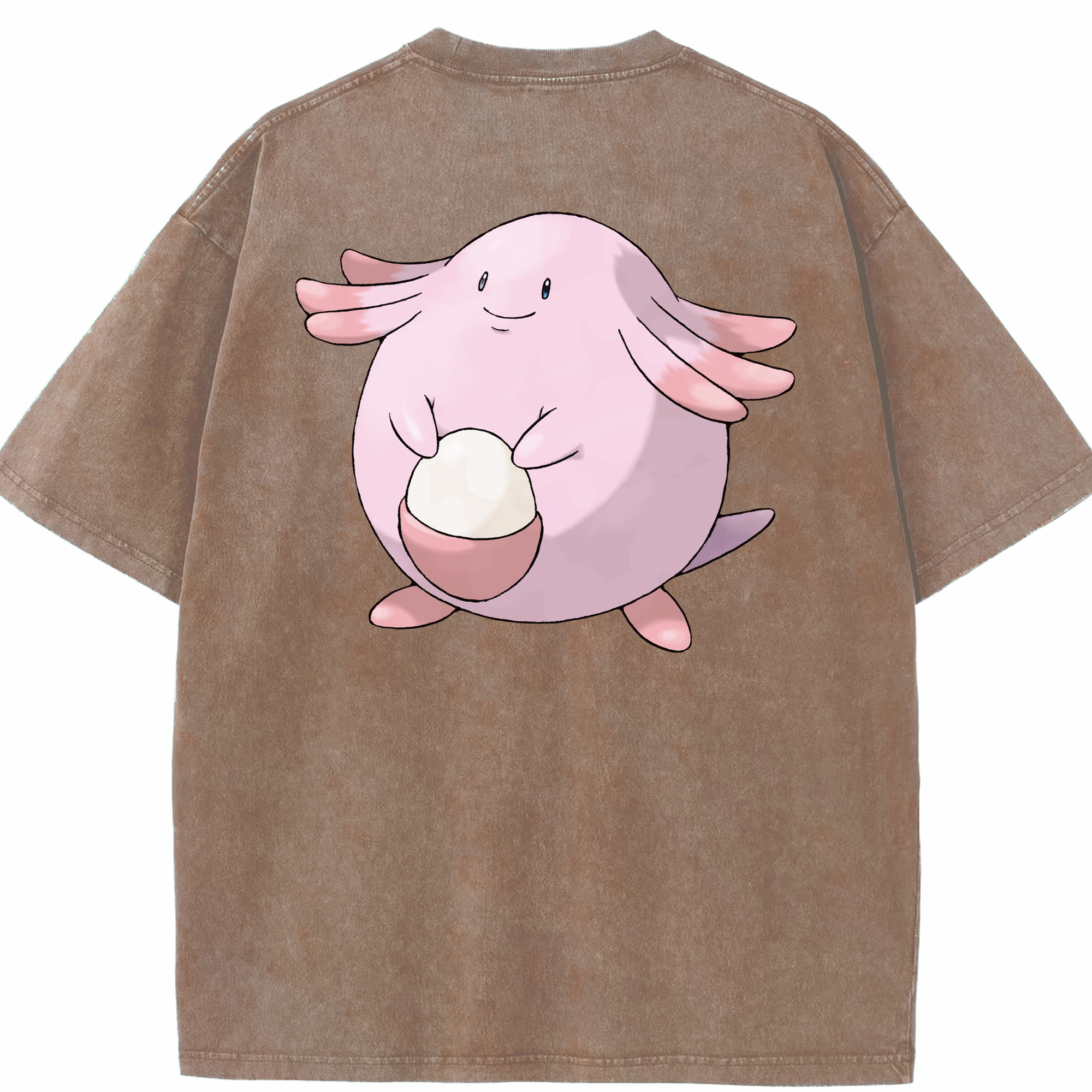 （画像用） ポケットモンスター Pokémon 綿100% ヴィンテージ風 半袖Tシャツ（背面プリント）