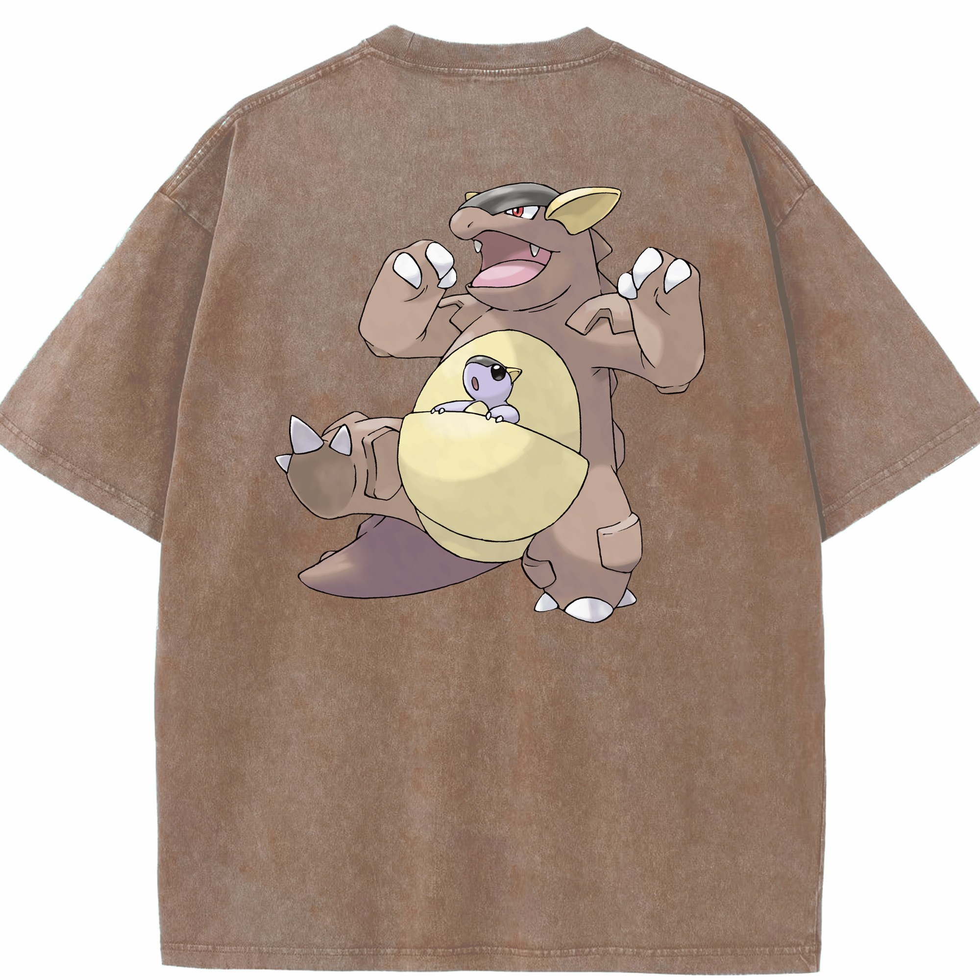 （画像用） ポケットモンスター Pokémon 綿100% ヴィンテージ風 半袖Tシャツ（背面プリント）