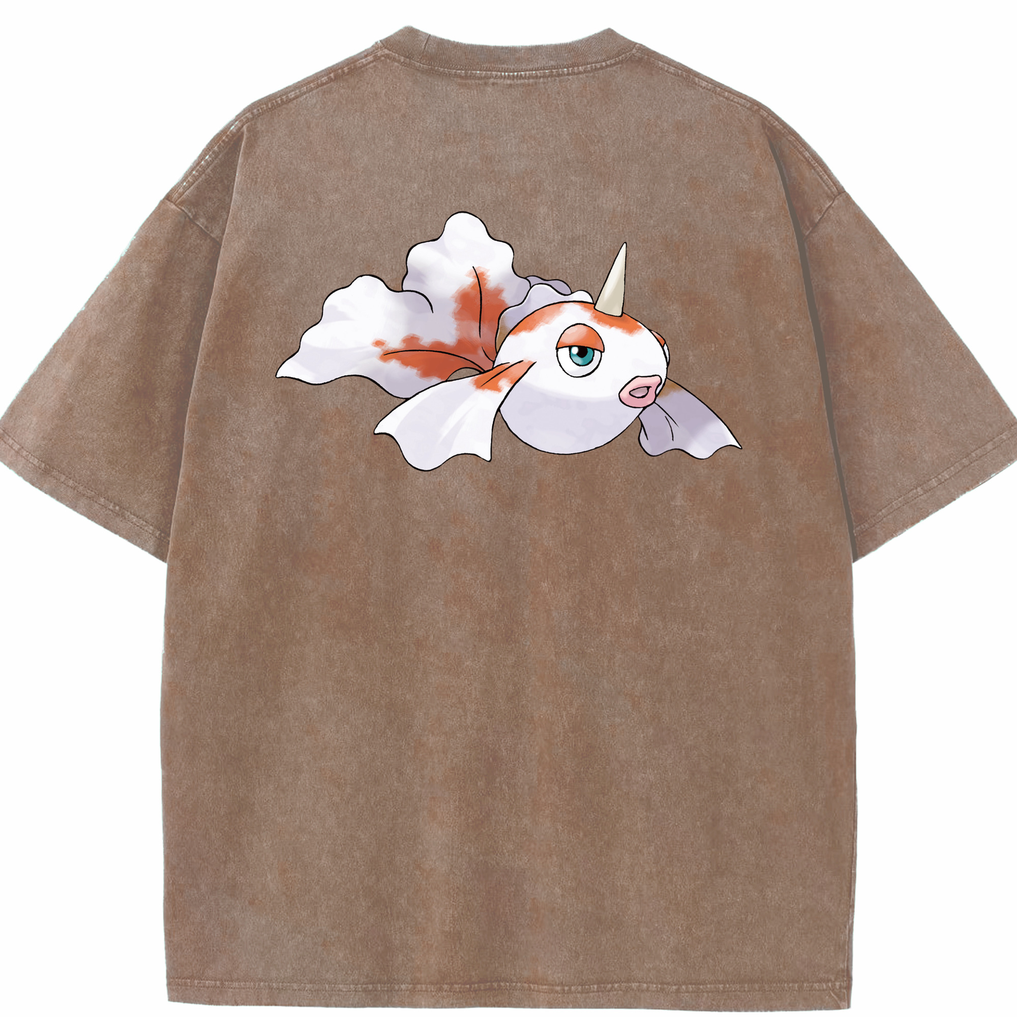 （画像用） ポケットモンスター Pokémon 綿100% ヴィンテージ風 半袖Tシャツ（背面プリント）